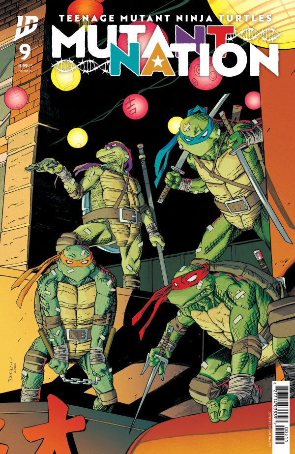IDW PUBLISHING TEENAGE MUTANT NINJA TURTLES MUTANT NATION #9