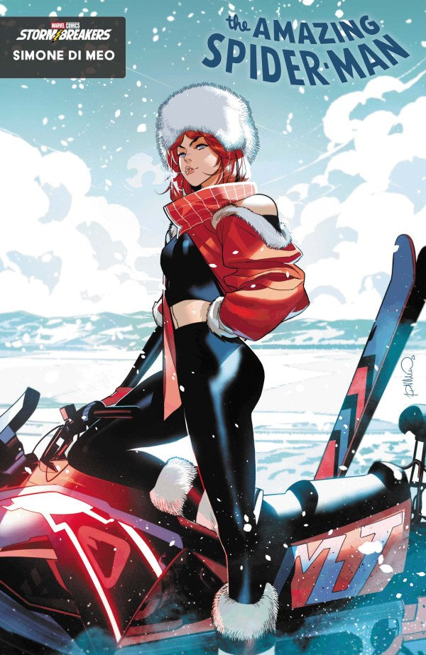 MARVEL COMICS AMAZING SPIDER-MAN #18 SIMONE DI MEO WINTER BREAK VARIANT