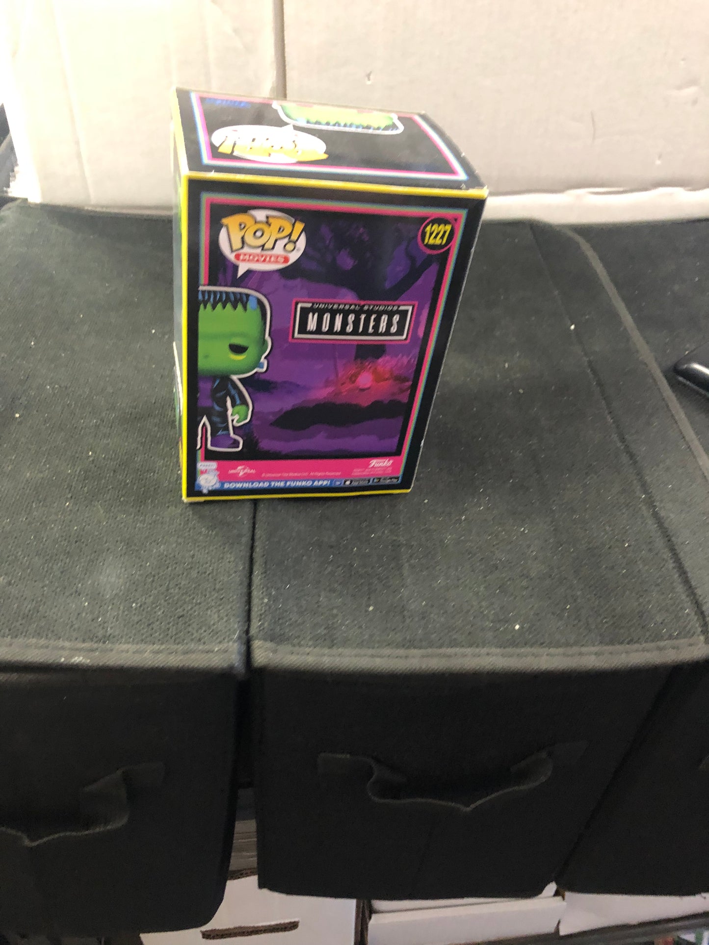 FUNKO POP POP MOVIES UNIVERSAL STUDIOS MONSTERS  # 1227 FRANKENSTEIN WALGREENS EXCLUSIVE GOOD CONDITION