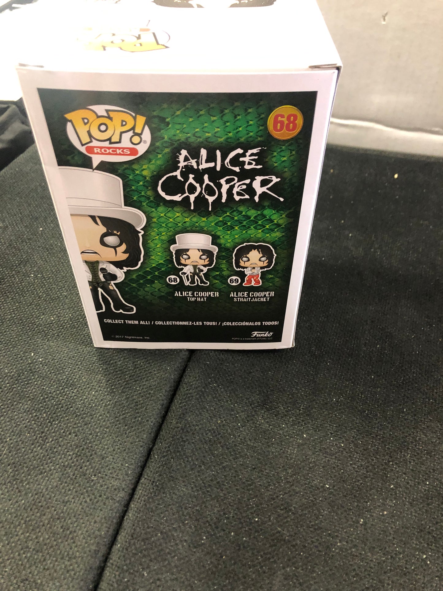 FUNKO POP POP ROCKS #68 ALICE COOPER GOOD CONDITION