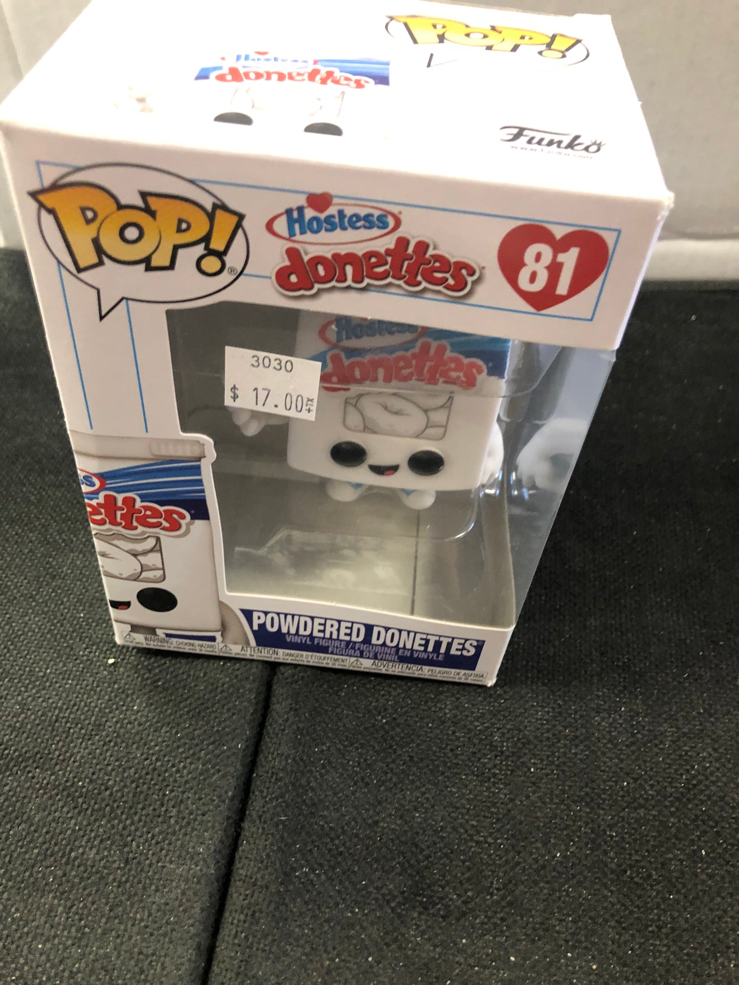 FUNKO POP HOSTESS DONETTES #81 POWDERED DONETTES GOOD CONDITION