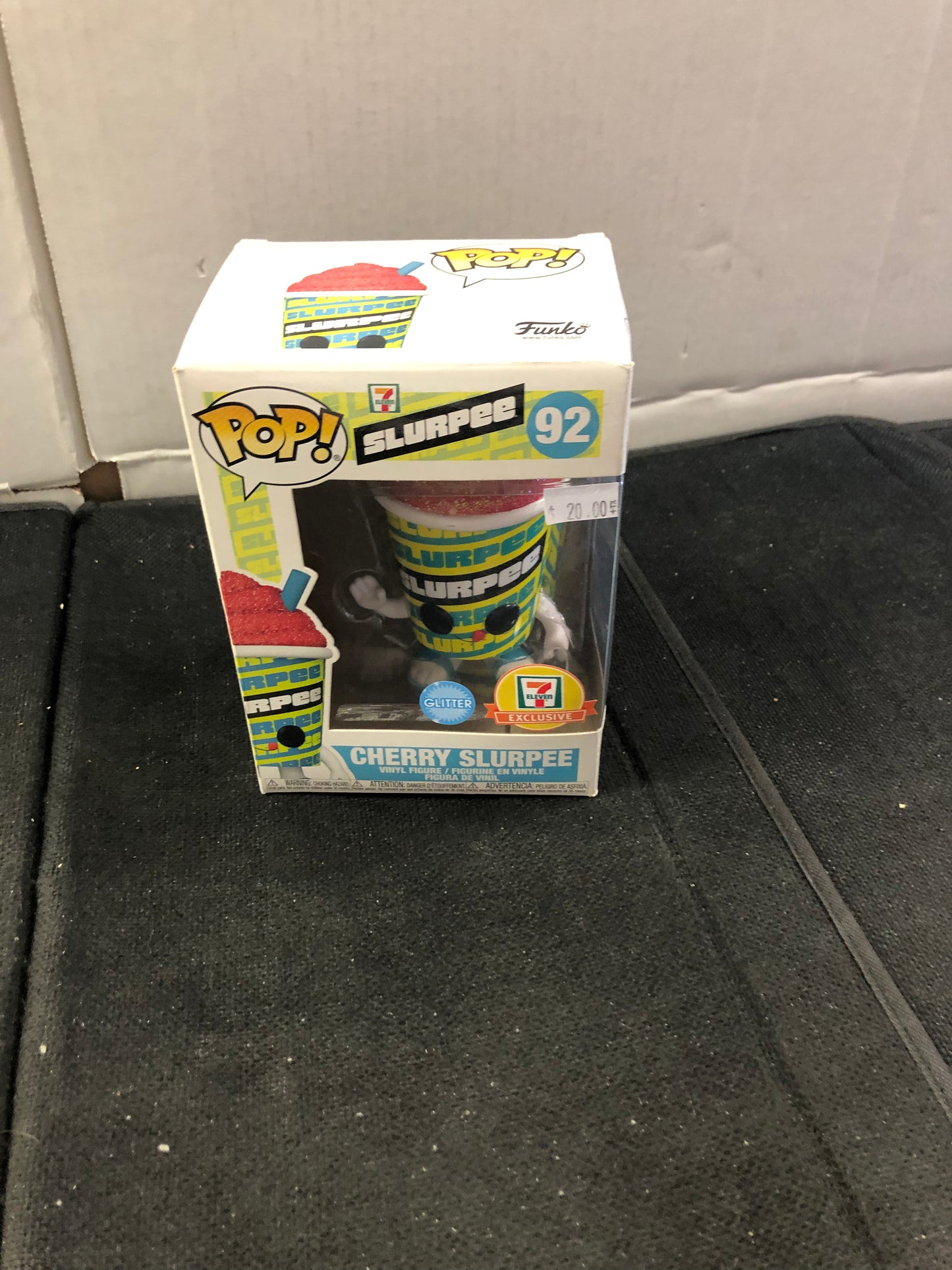 FUNKO POP 7 ELEVEN SLURPEE #92 CHERRY SLURPEE  7 ELEVEN EXCLUSIVE GOOD CONDITION