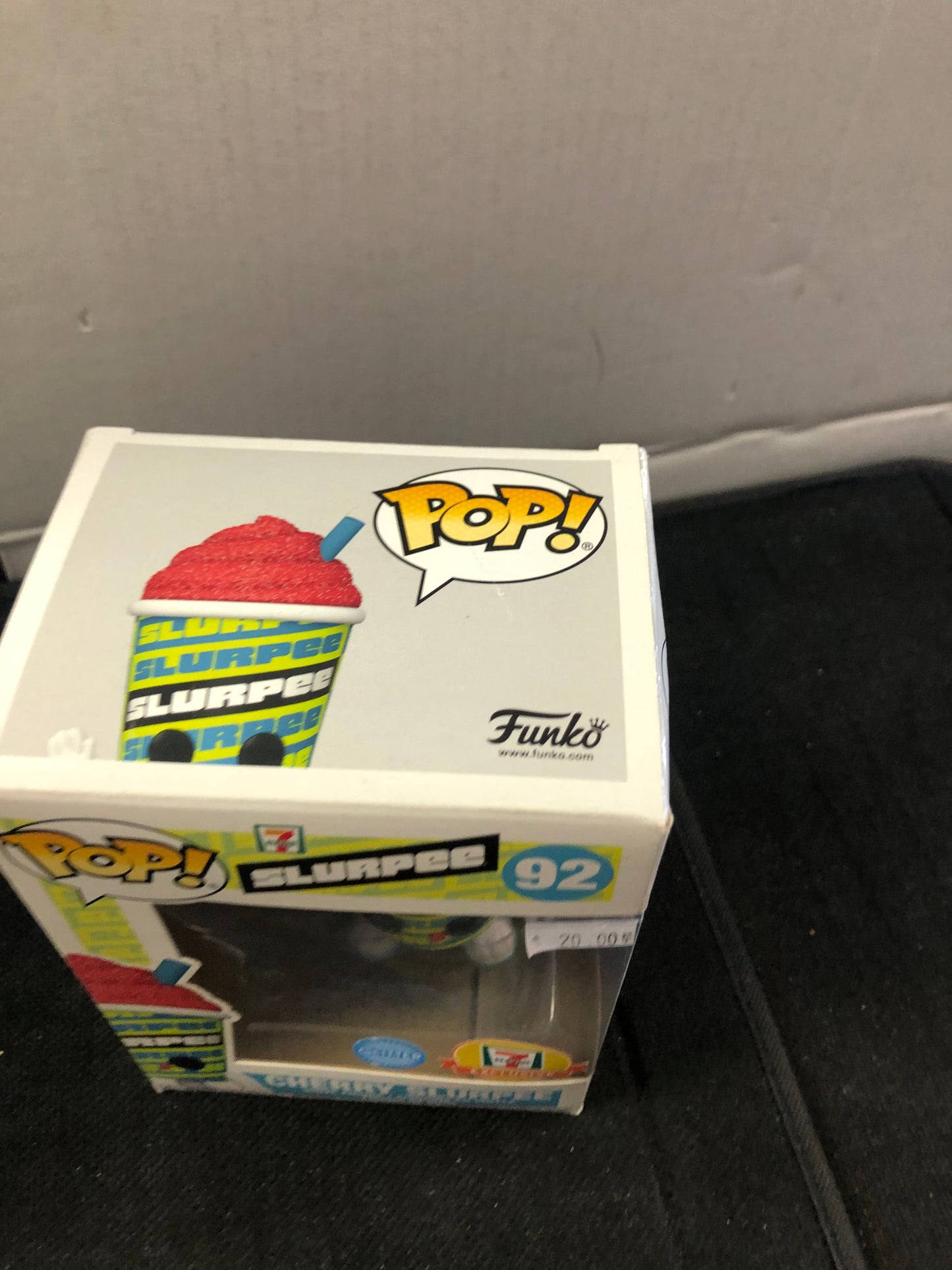 FUNKO POP 7 ELEVEN SLURPEE #92 CHERRY SLURPEE  7 ELEVEN EXCLUSIVE GOOD CONDITION