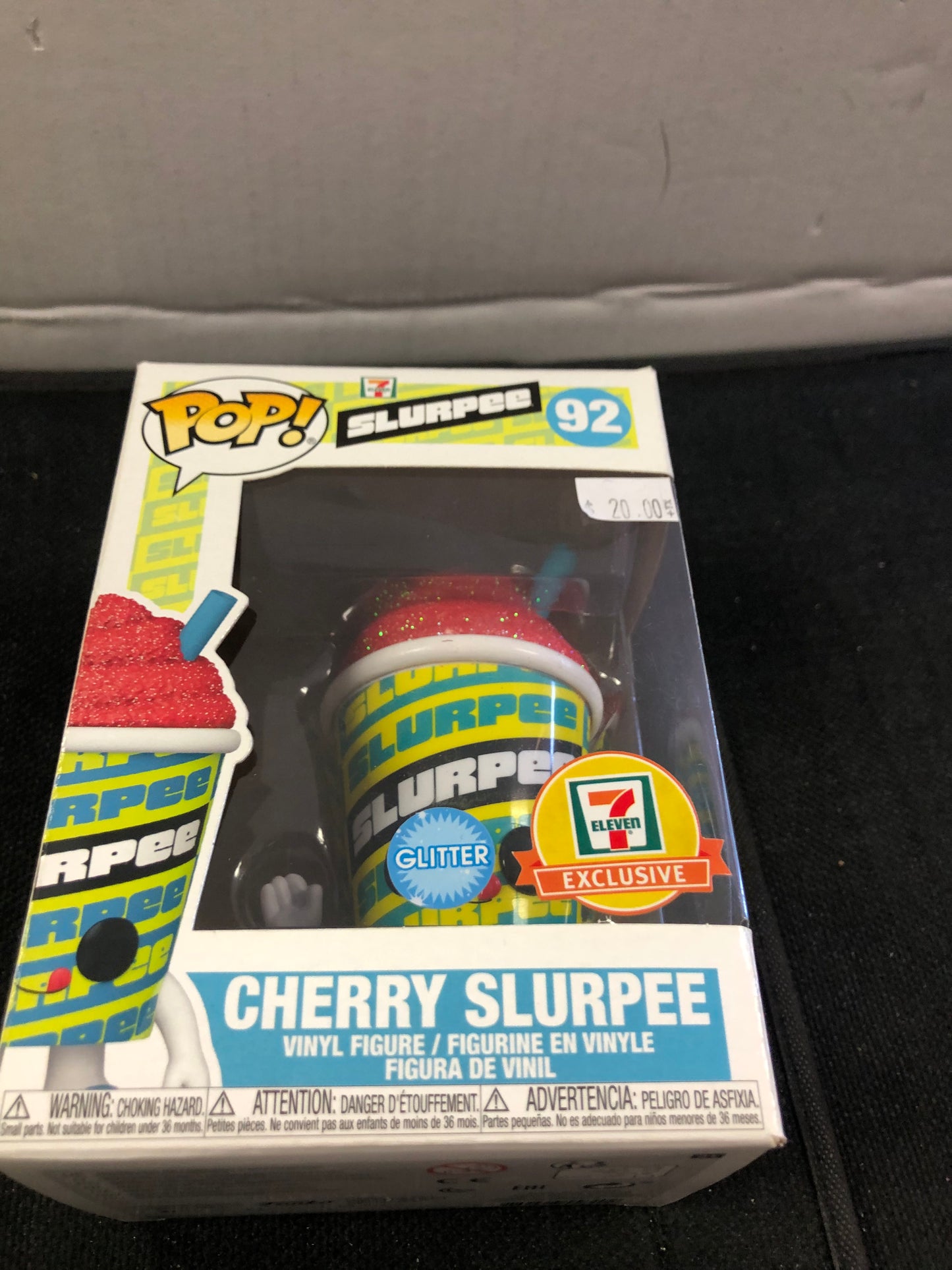 FUNKO POP 7 ELEVEN SLURPEE #92 CHERRY SLURPEE  7 ELEVEN EXCLUSIVE GOOD CONDITION