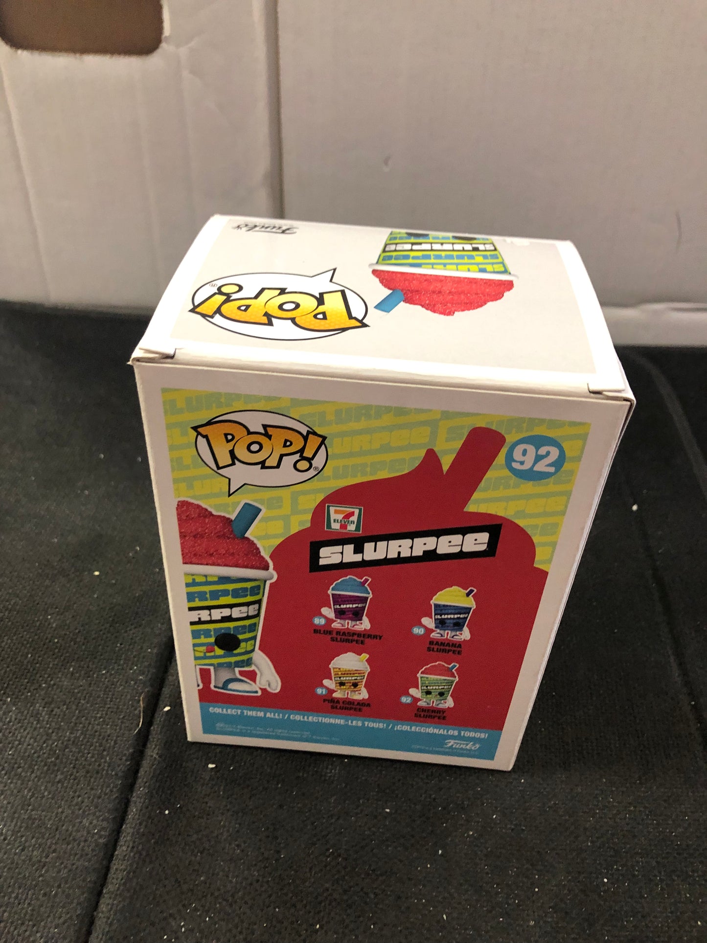 FUNKO POP 7 ELEVEN SLURPEE #92 CHERRY SLURPEE  7 ELEVEN EXCLUSIVE GOOD CONDITION