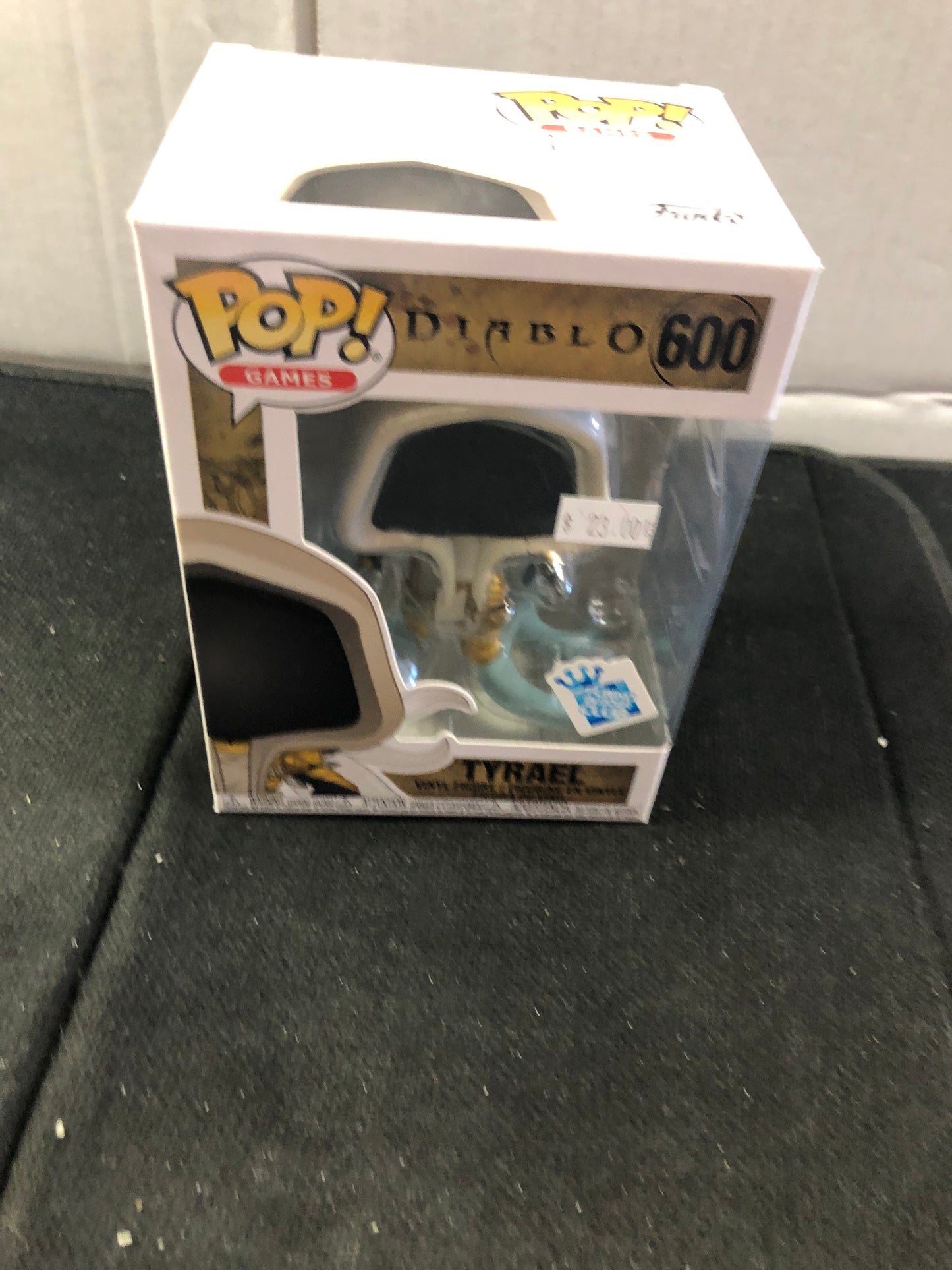 FUNKO POP POP GAMES DIABLO # 600 TYRAEL FUNKO INSIDER CLUB GOOD CONDITION