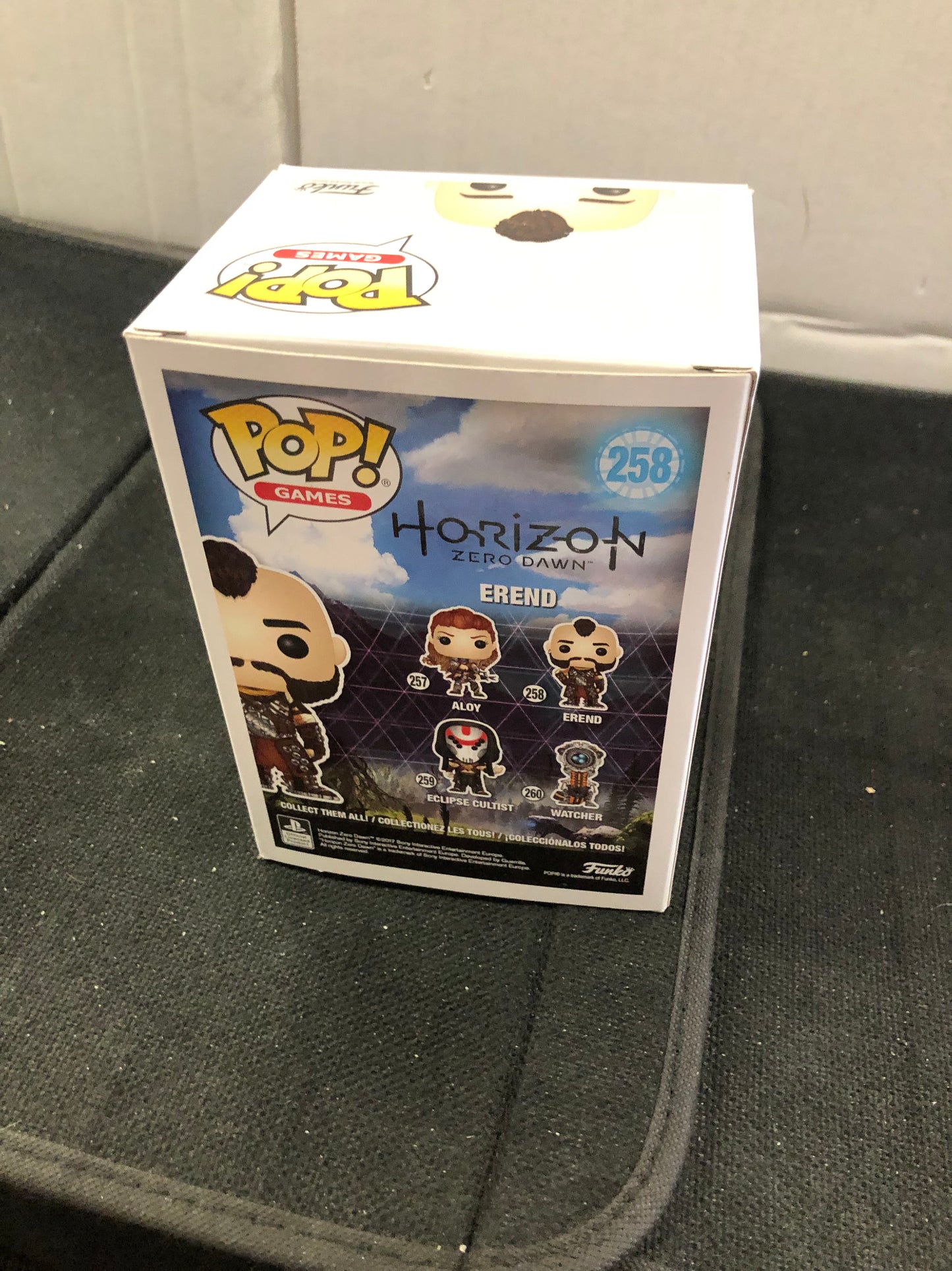 FUNKO POP POP GAMES HORIZON ZERO DAWN #258 EREND GOOD CONDITION