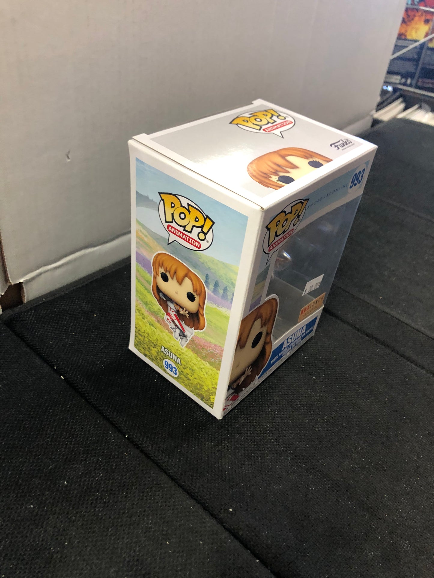 FUNKO POP POP ANIMATION SWORD ART ONLINE #993 ASUNA BOXLUNCH EXCLUSIVE GOOD CONDITION