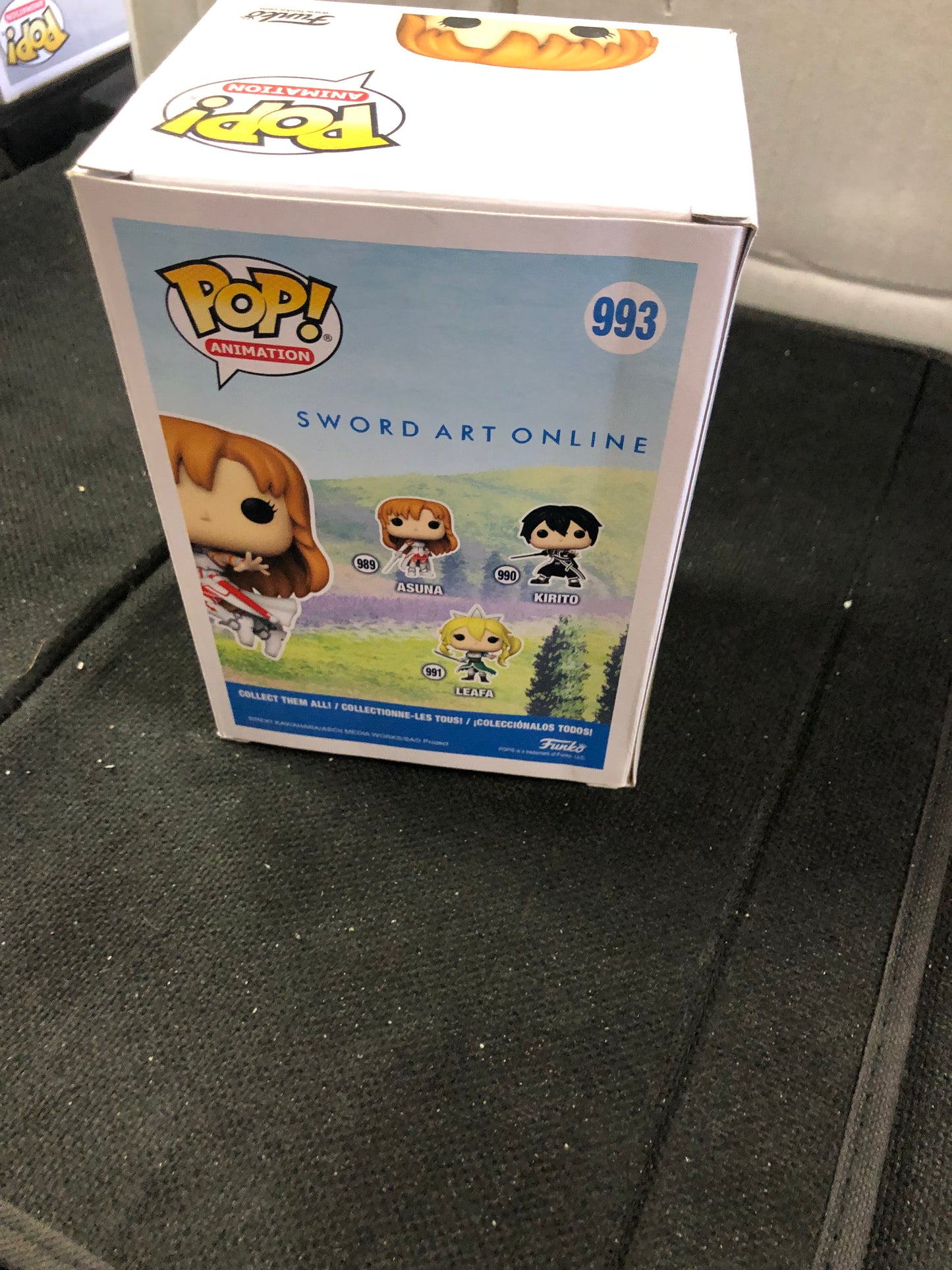 FUNKO POP POP ANIMATION SWORD ART ONLINE #993 ASUNA BOXLUNCH EXCLUSIVE GOOD CONDITION