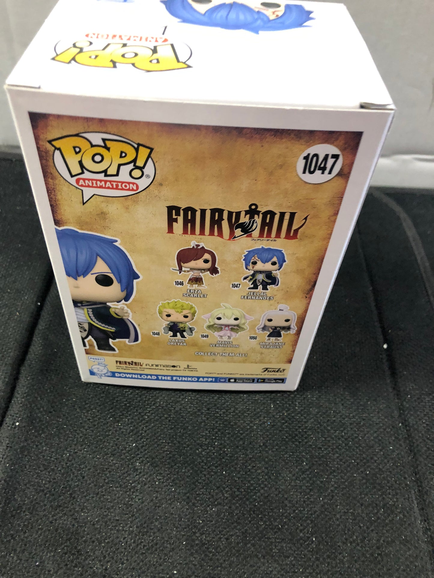 FUNKO POP POP ANIMATION FAIRY TAIL # 1047 JELLAL FERNANDES GOOD CONDITION