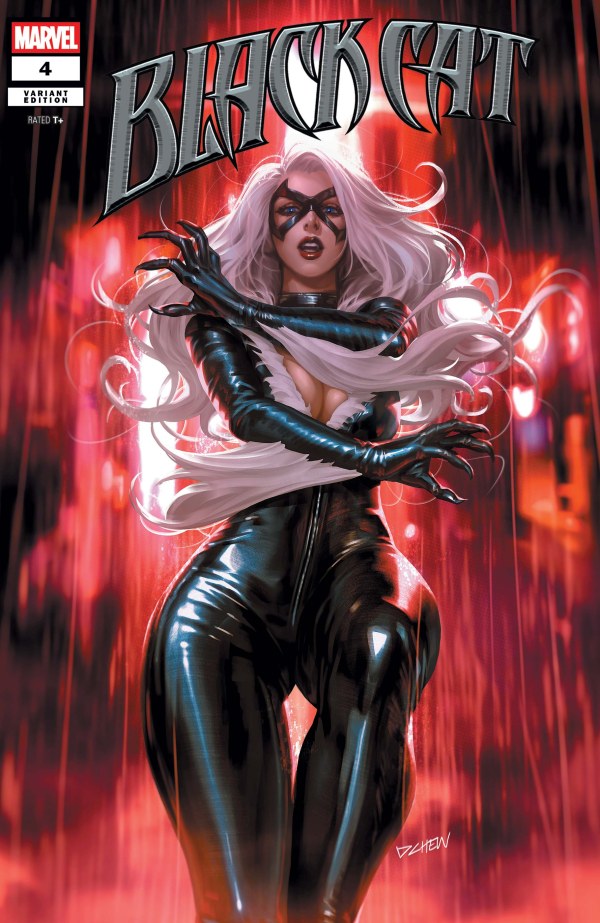 MARVEL COMICS BLACK CAT #4 DERRICK CHEW BLACK CAT VARIANT