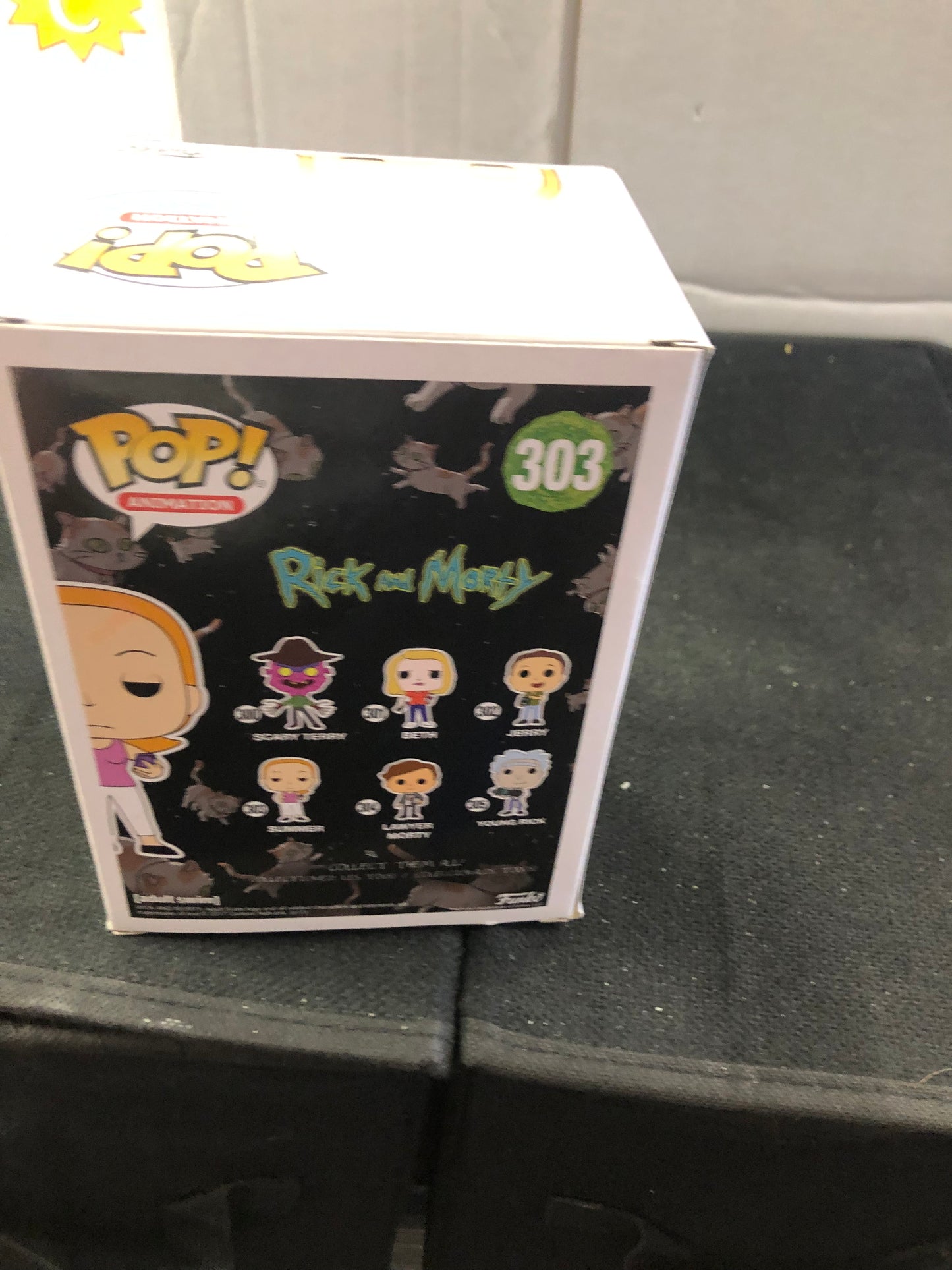 FUNKO POP POP ANIMATION RICK AND MORTY #303 SUMMER GOOD CONDITION