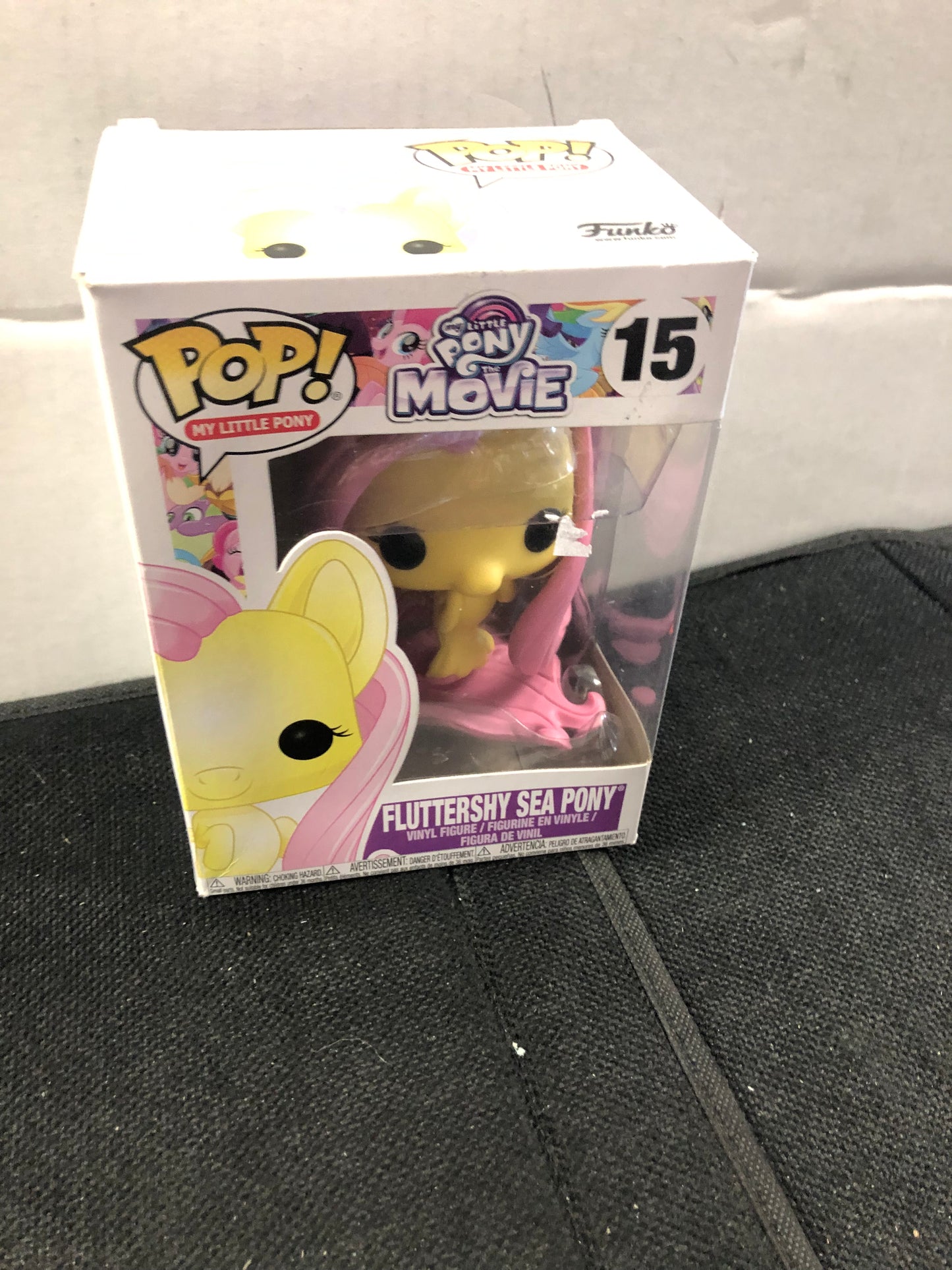 FUNKO POP POP MY LITTLE PONY MY LITTLE PONY THE MOVIE # 15 FLUTTERSHY SEA PONY GOOD CONDITION