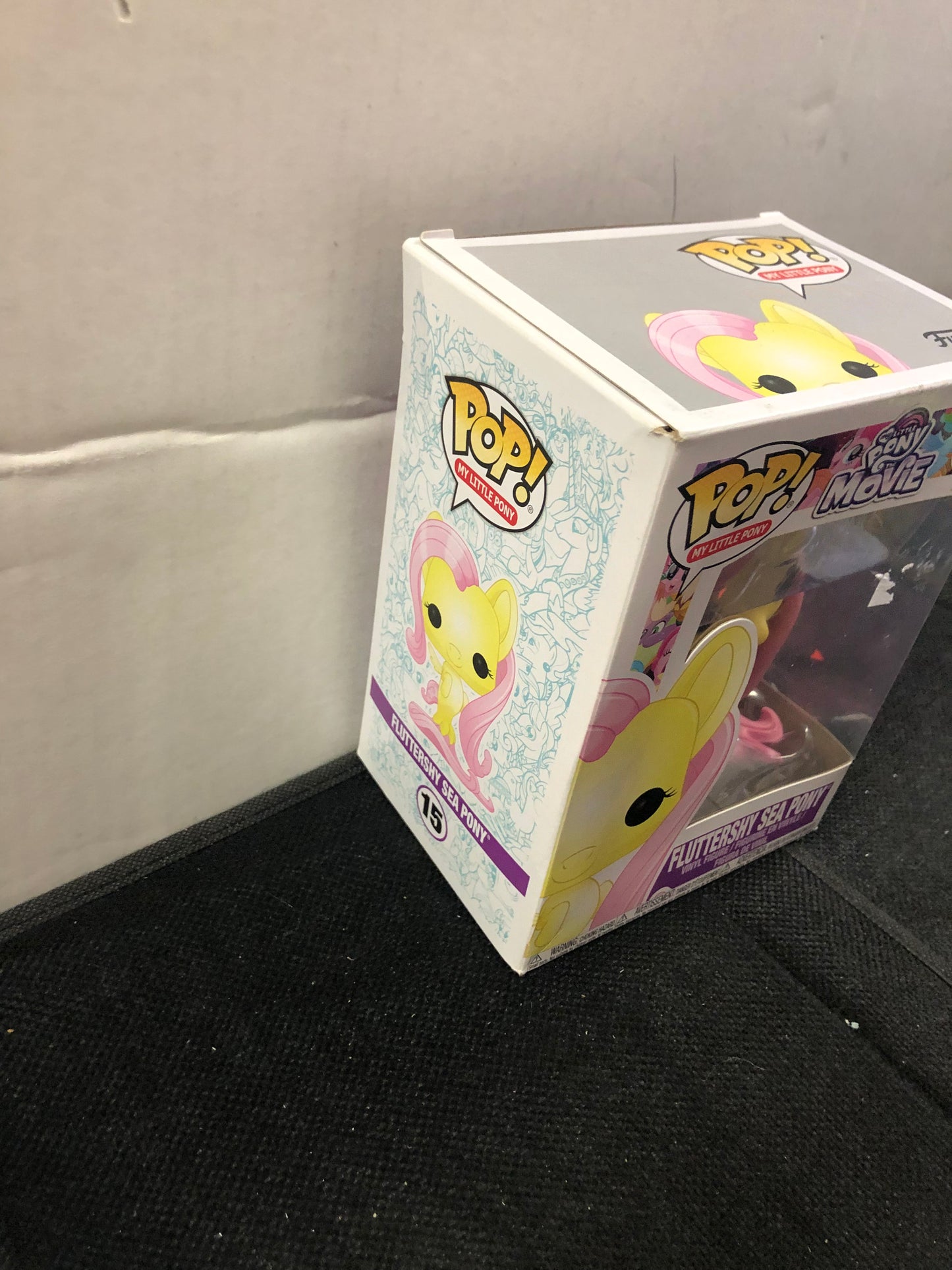 FUNKO POP POP MY LITTLE PONY MY LITTLE PONY THE MOVIE # 15 FLUTTERSHY SEA PONY GOOD CONDITION