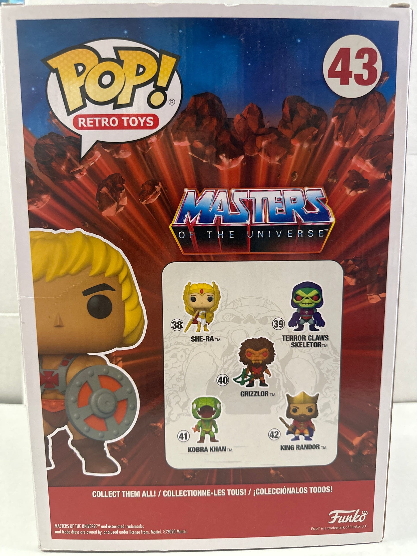 MASTERS OF THE UNIVERSE HE-MAN 43 FUNKO (2020)