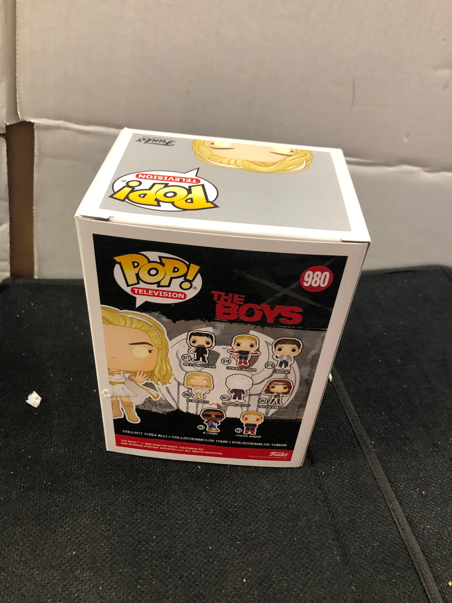 FUNKO POP POP TELEVISION THE BOYS # 980 STARLIGHT GOOD CONDITION