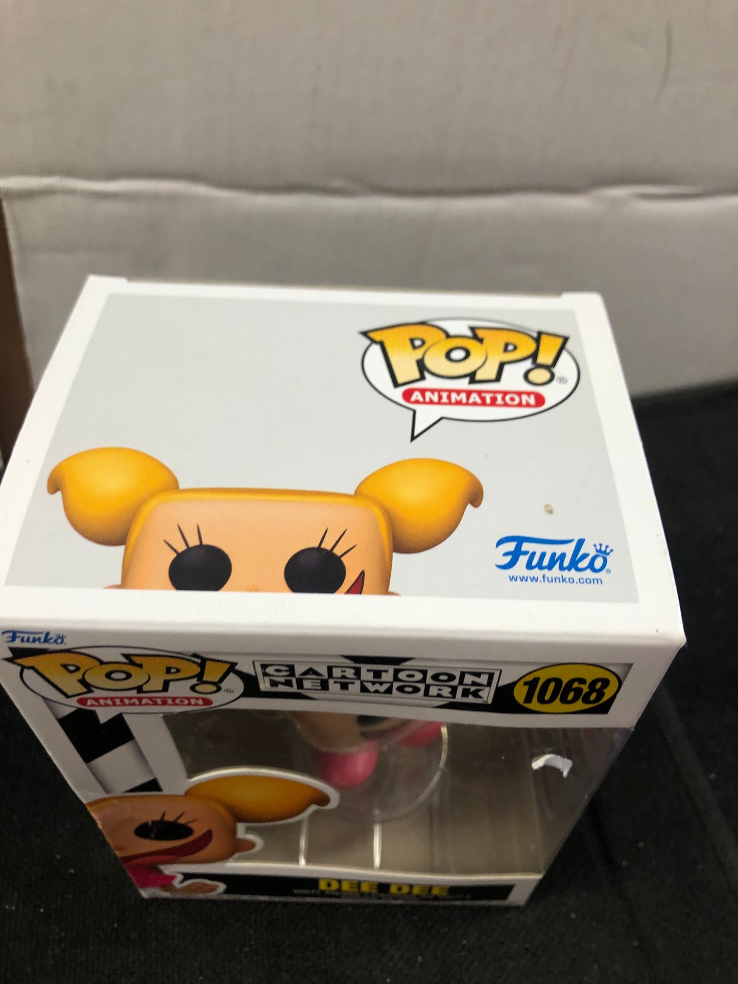 FUNKO POP POP ANIMATION CARTOON NETWORK # 1068 DEE DEE OKAY CONDITION SLIGHT DAMAGE ON FRONT OF BOX