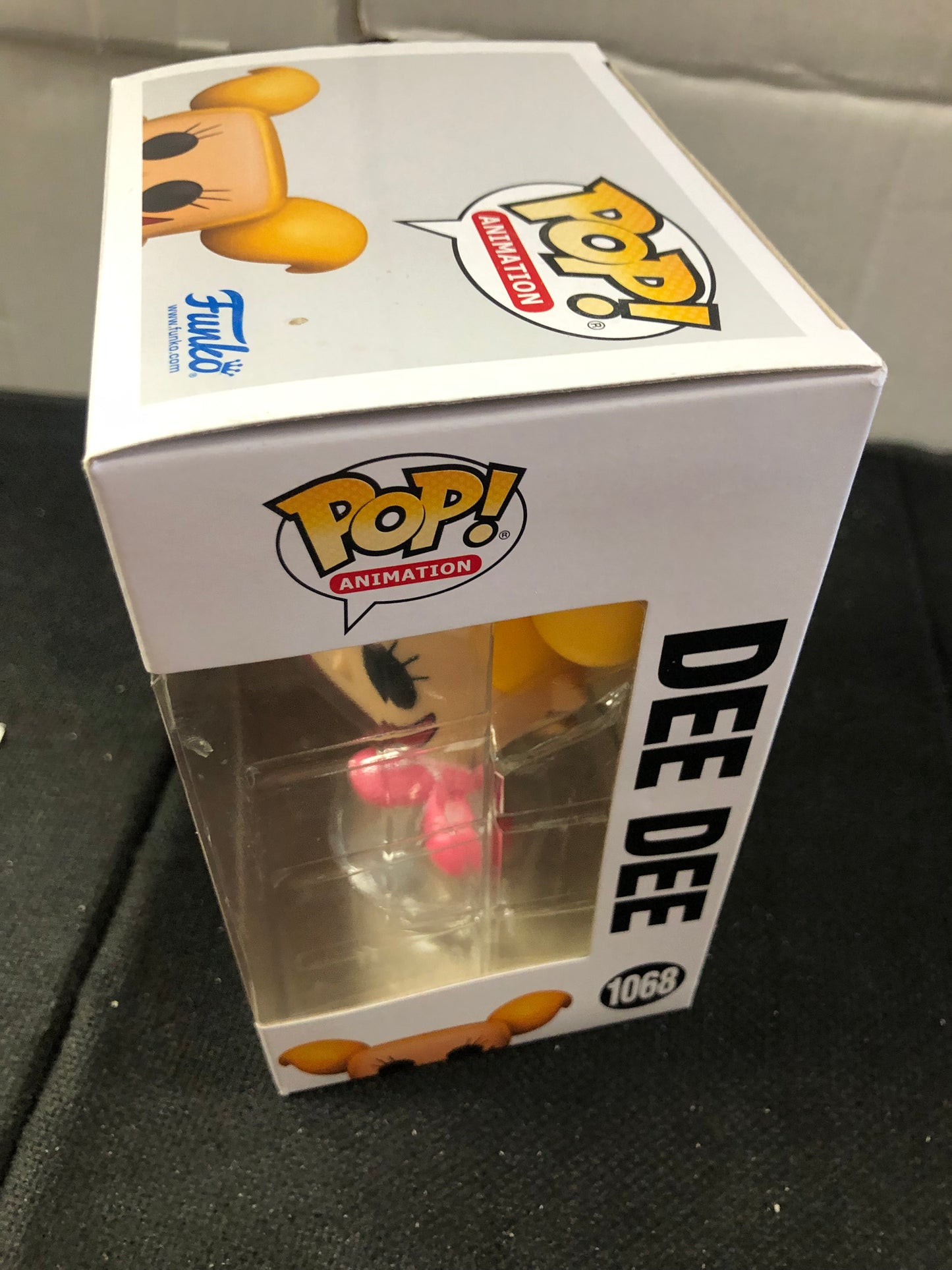 FUNKO POP POP ANIMATION CARTOON NETWORK # 1068 DEE DEE OKAY CONDITION SLIGHT DAMAGE ON FRONT OF BOX