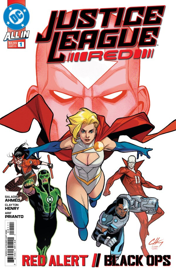 DC COMICS JUSTICE LEAGUE RED #1