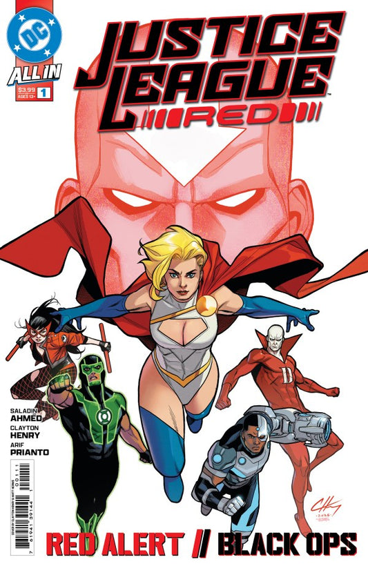 DC COMICS JUSTICE LEAGUE RED #1
