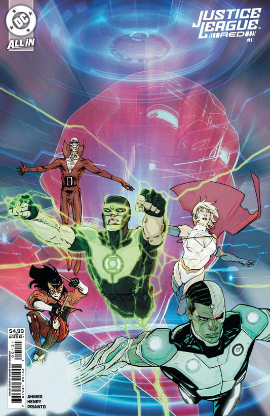 DC COMICS JUSTICE LEAGUE RED #1 COVER B CARMINE