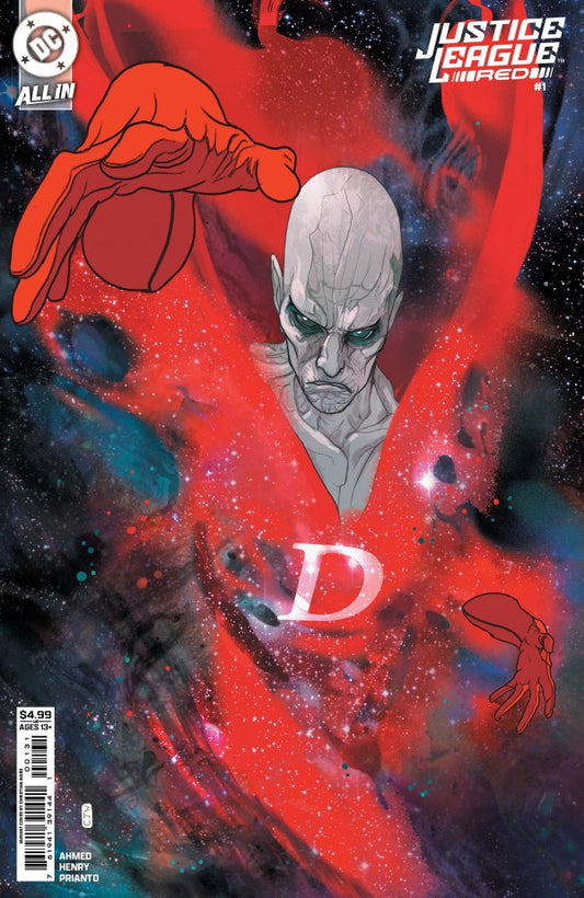 DC COMICS JUSTICE LEAGUE RED #1 CHRISTIAN WARD VARIANT