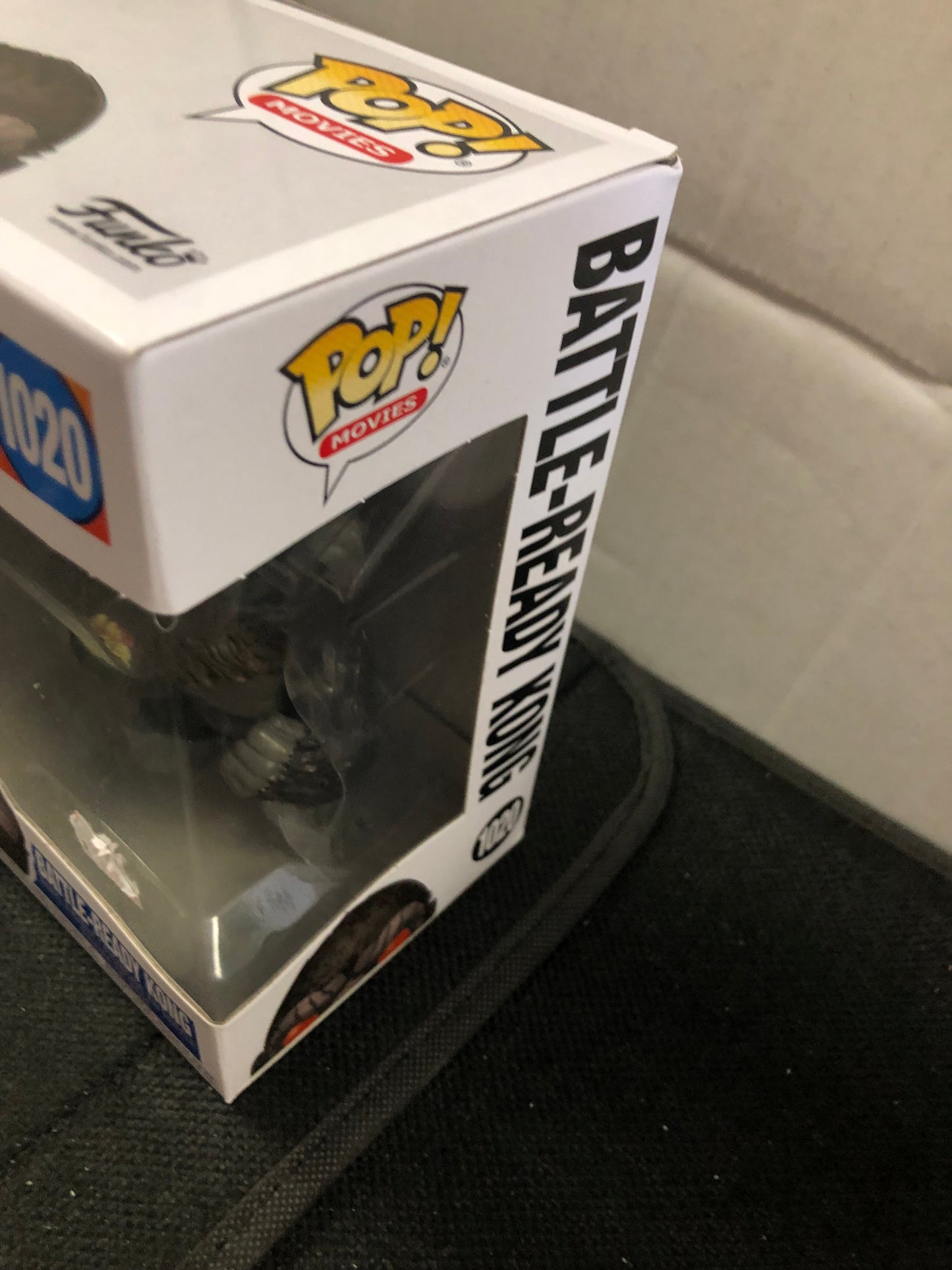 FUNKO POP POP MOVIES GODZILLA VS KONG # 1020 BATTLE-READY KONG GOOD CONDITION