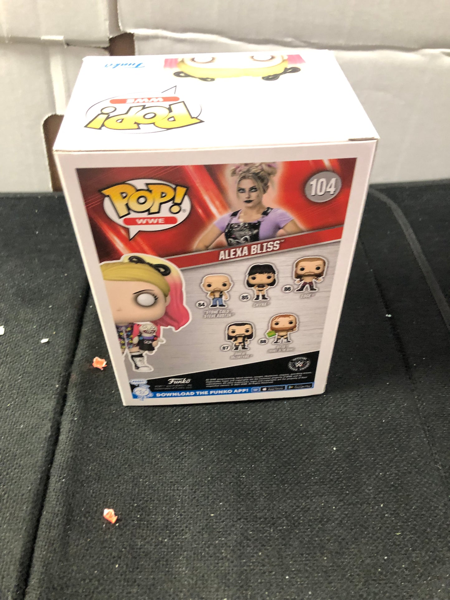 FUNKO POP POP WWE #104 ALEXA BLISS WALMART EXCLUSIVE GOOD CONDITION