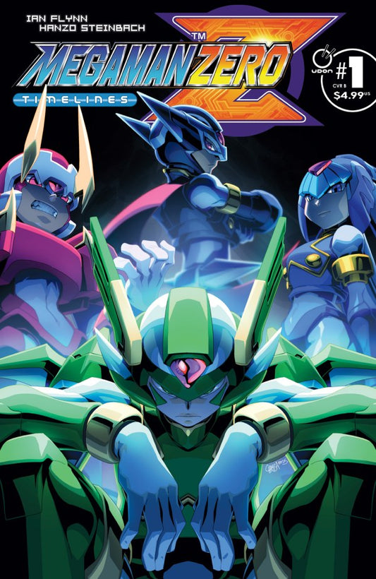 UDON COMICS MEGAMAN ZERO TIMELINES #1 JEFFERY CRUZ VARIANT