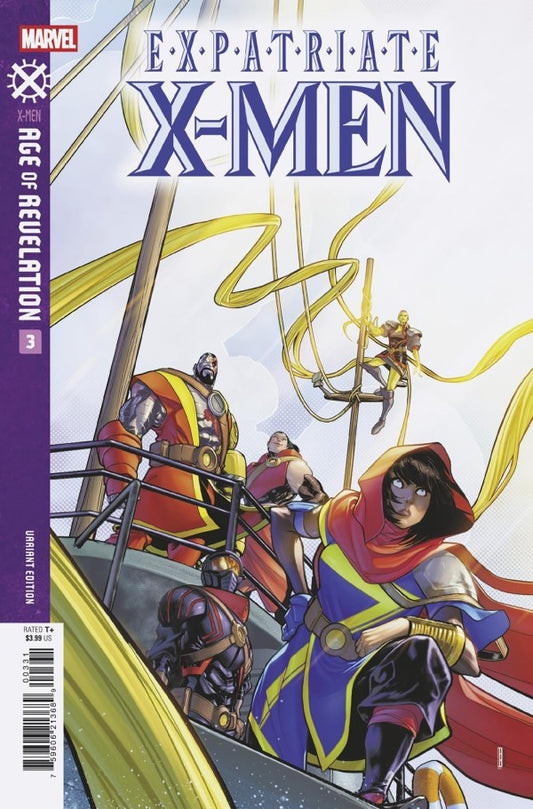 MARVEL COMICS EXPATRIATE X-MEN #3 DAVID BALDEON VARIANT [AOR]