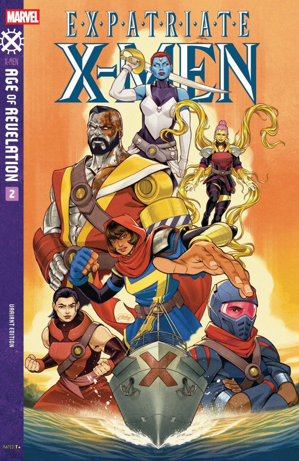 MARVEL COMICS EXPATRIATE X-MEN #2 BETSY COLA VARIANT [AOR]