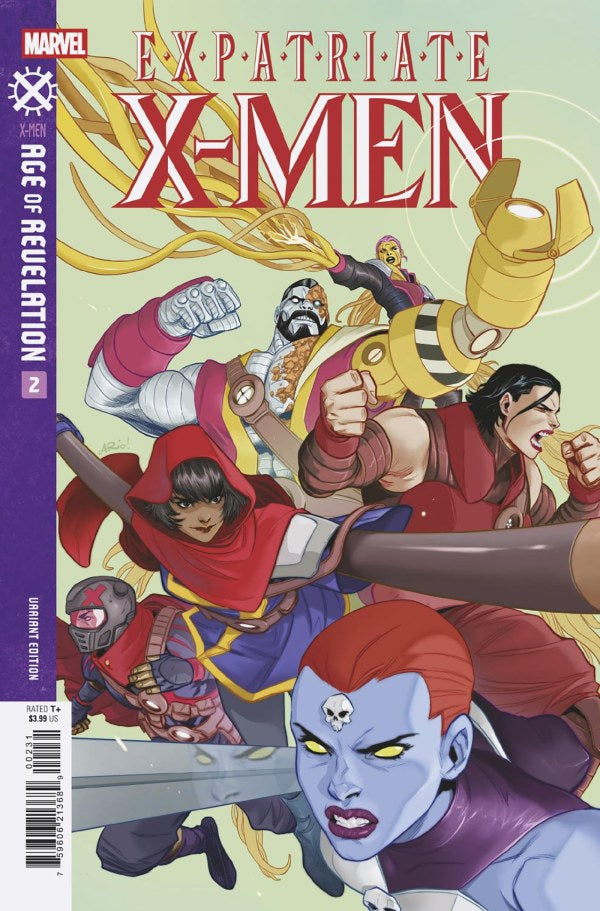 MARVEL COMICS EXPATRIATE X-MEN #2 ARIO ANINDITO VARIANT [AOR]