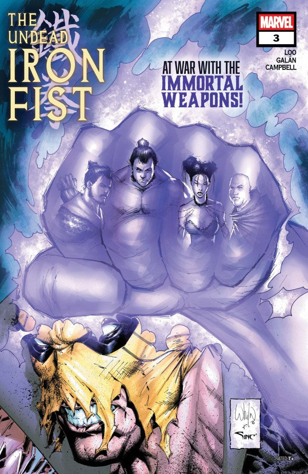 MARVEL COMICS THE UNDEAD IRON FIST #3