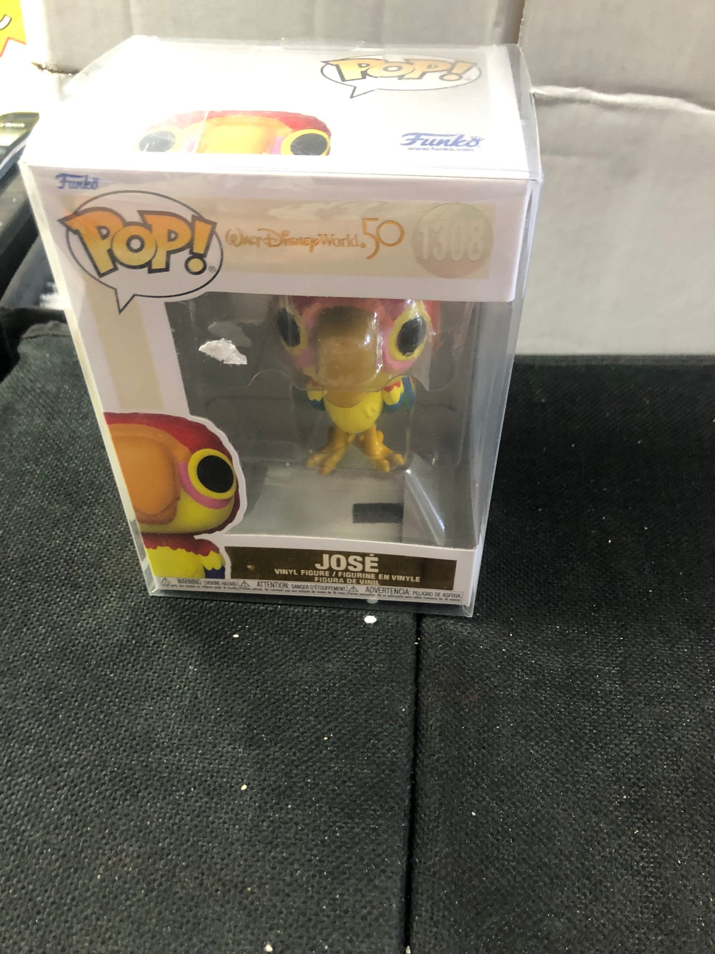 FUNKO POP WALT DISNEY WORLD 50 # 1308 JOSE GOOD CONDITION