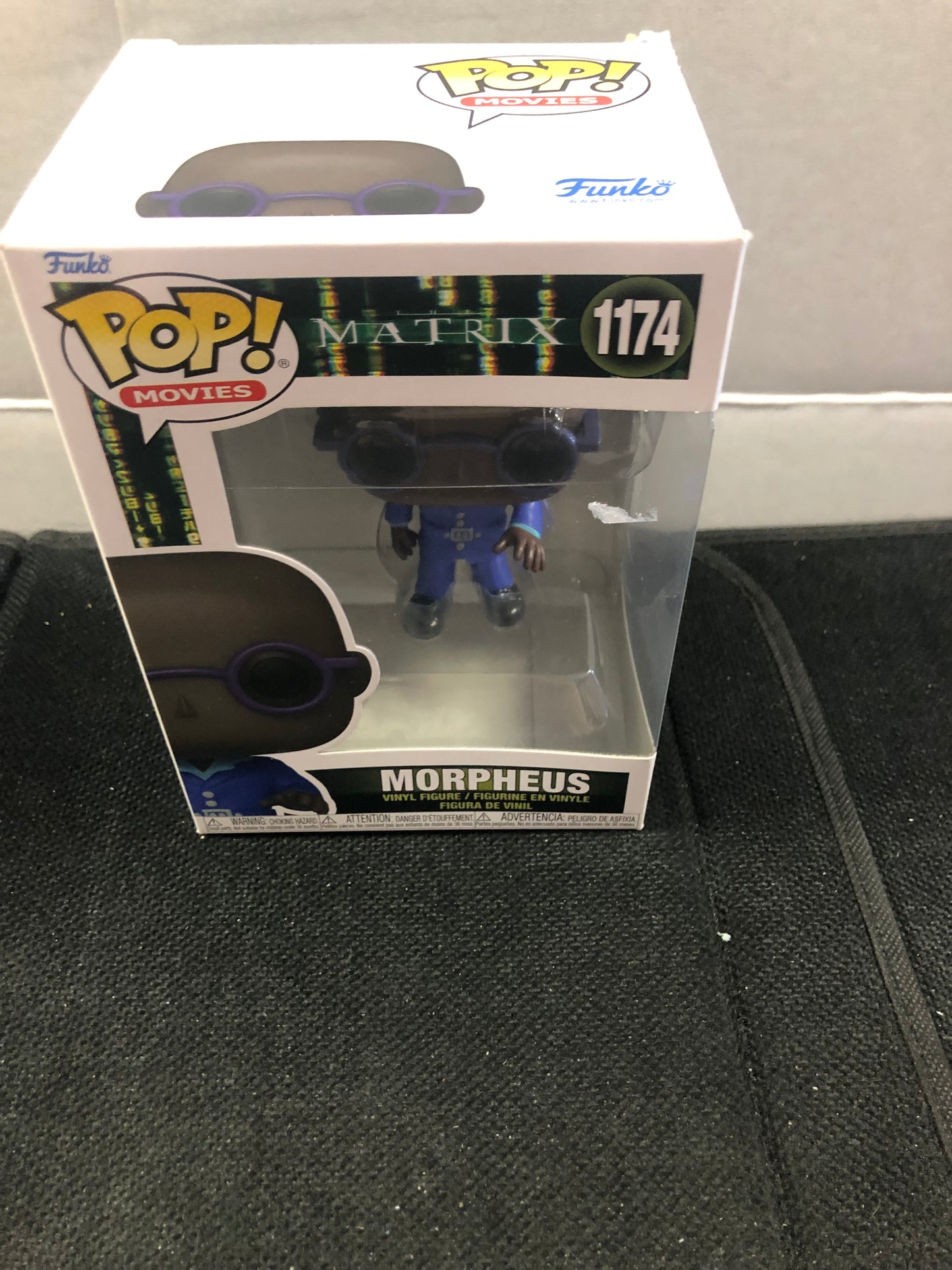 FUNKO POP POP MOVIES MATRIX # 1174 MORPHEUS GOOD CONDITION