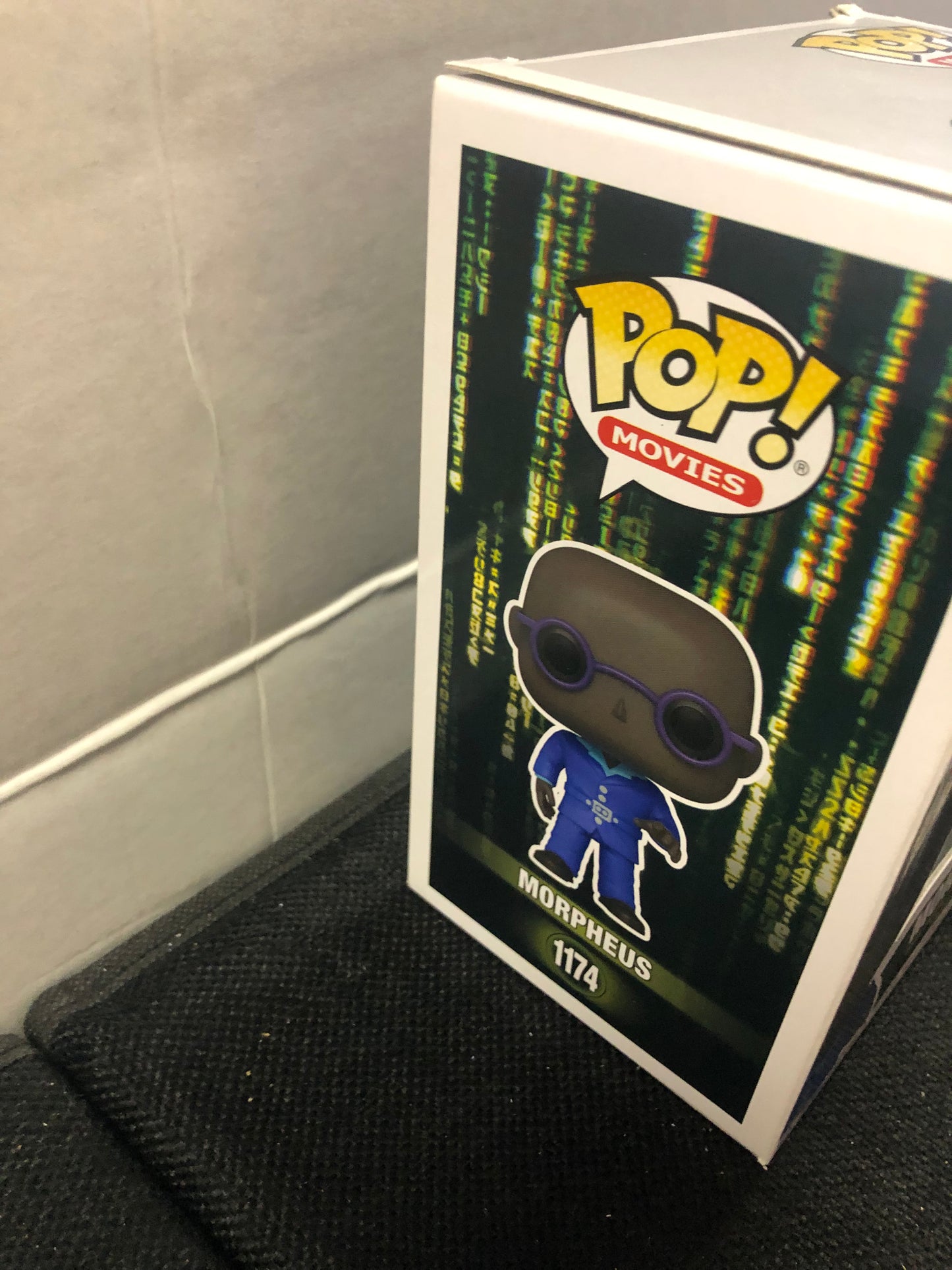 FUNKO POP POP MOVIES MATRIX # 1174 MORPHEUS GOOD CONDITION