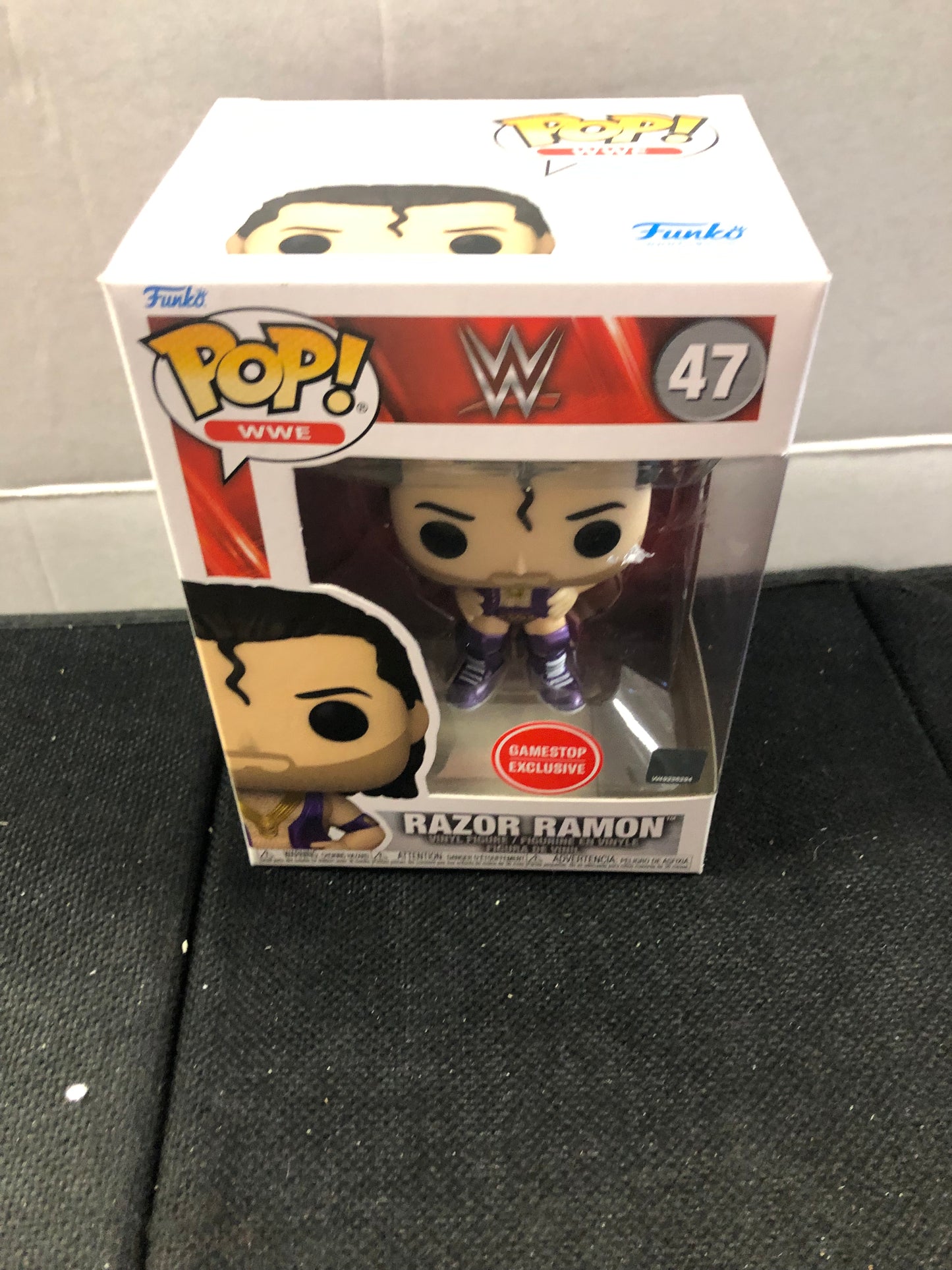 FUNKO POP POP WWE #47 RAZOR RAMON GAMESTOP EXCLUSIVE GOOD CONDITION