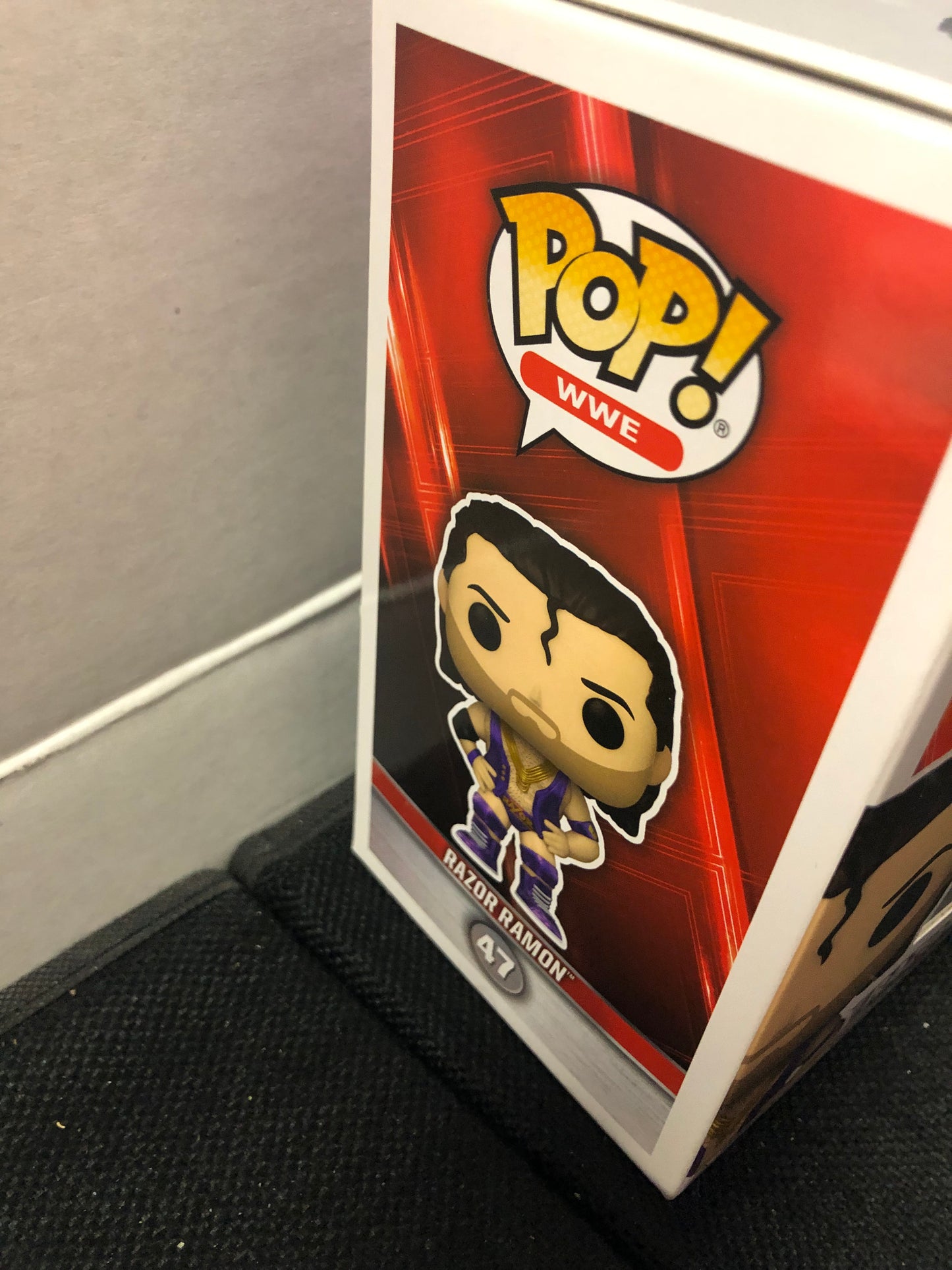 FUNKO POP POP WWE #47 RAZOR RAMON GAMESTOP EXCLUSIVE GOOD CONDITION