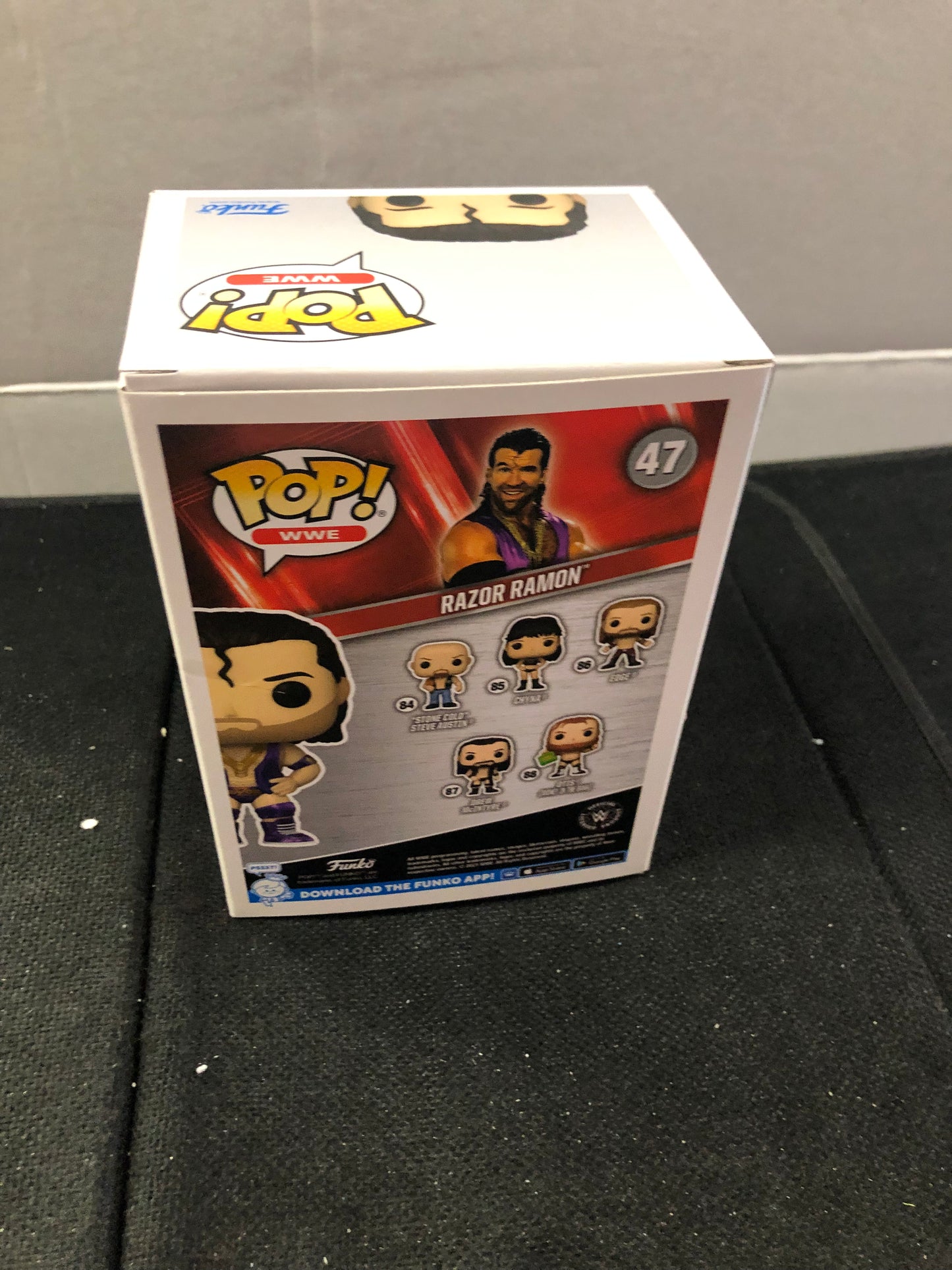 FUNKO POP POP WWE #47 RAZOR RAMON GAMESTOP EXCLUSIVE GOOD CONDITION