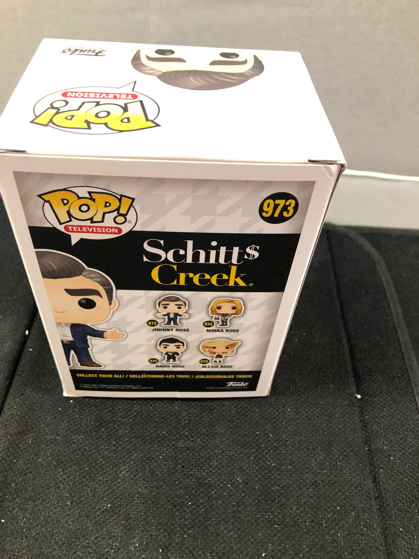 FUNKO POP POP TELEVISION SCHITT$ CREEK #973 JOHNNY ROSE GOOD CONDITION