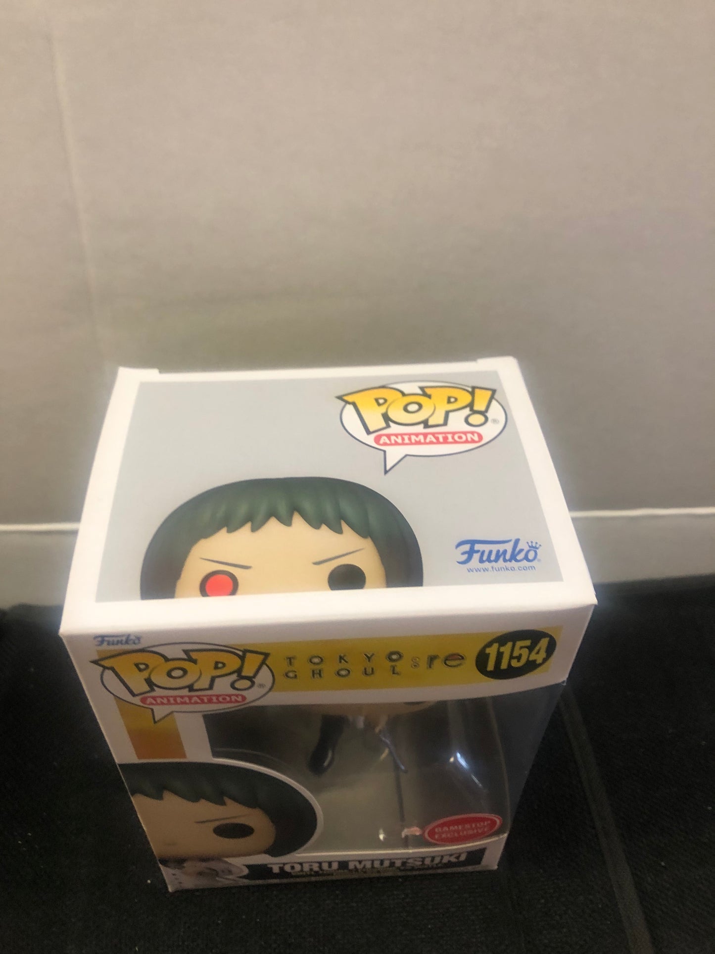 FUNKO POP POP ANIMATION TOKYO GHOUL RE # 1154 TORU MUTSUKI GAMESTOP EXCLUSIVE GOOD CONDITION