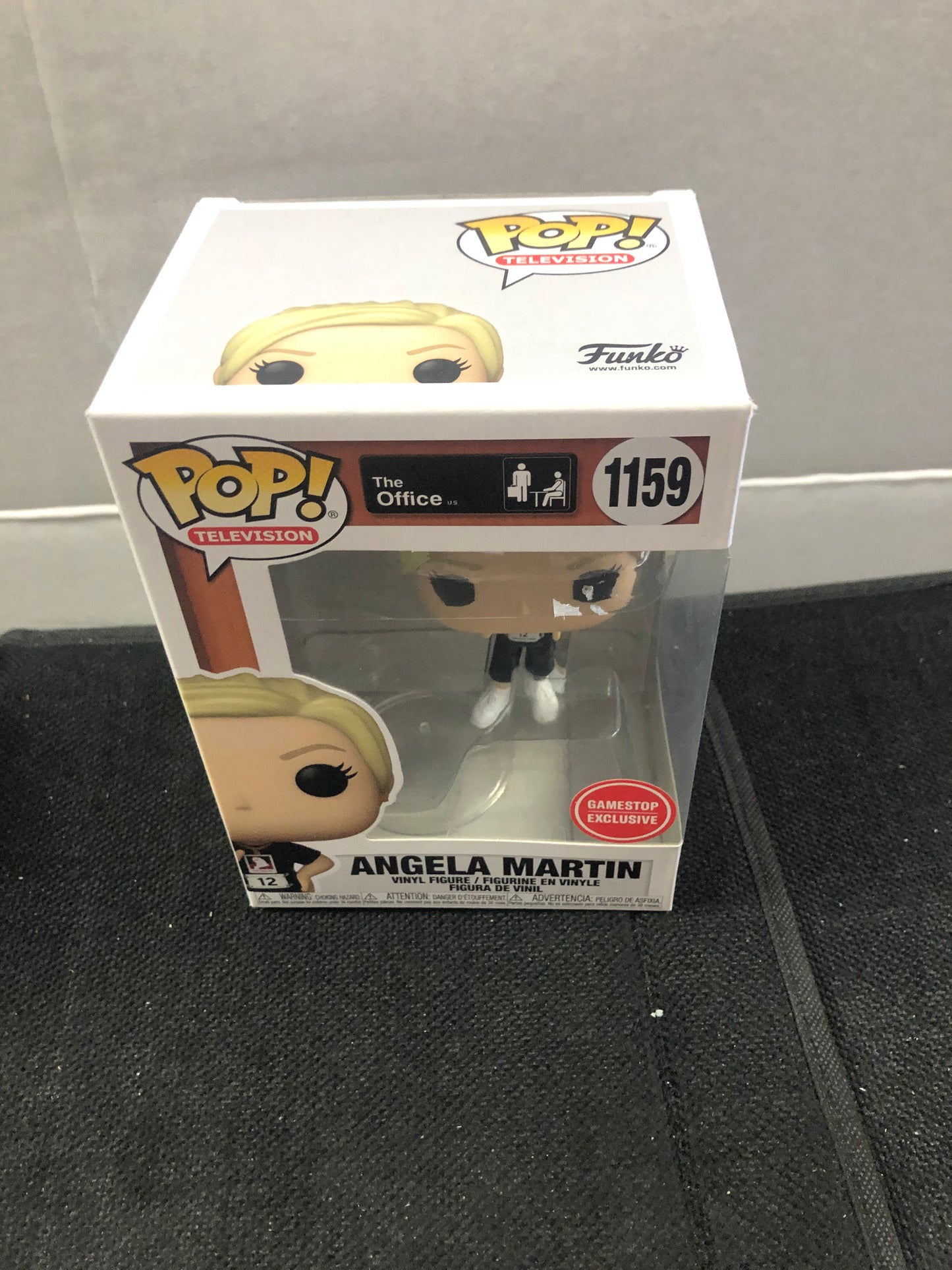 FUNKO POP POP TELEVISION THE OFFICE # 1159 ANGELA MARTIN GAMESTOP EXCLUSIVE GOOD CONDITION