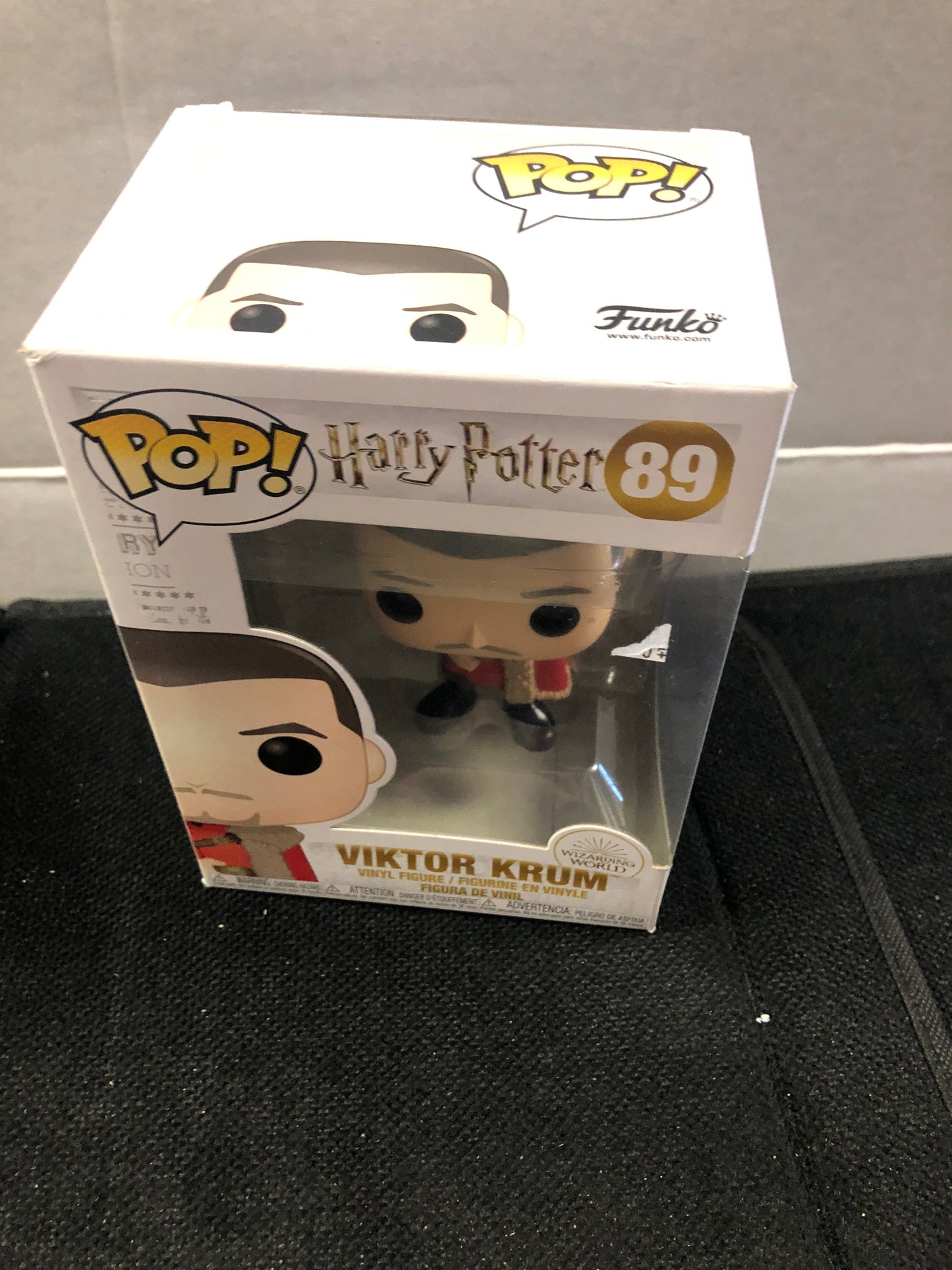 FUNKO POP HARRY POTTER # 89 VIKTOR KRUM GOOD CONDITION