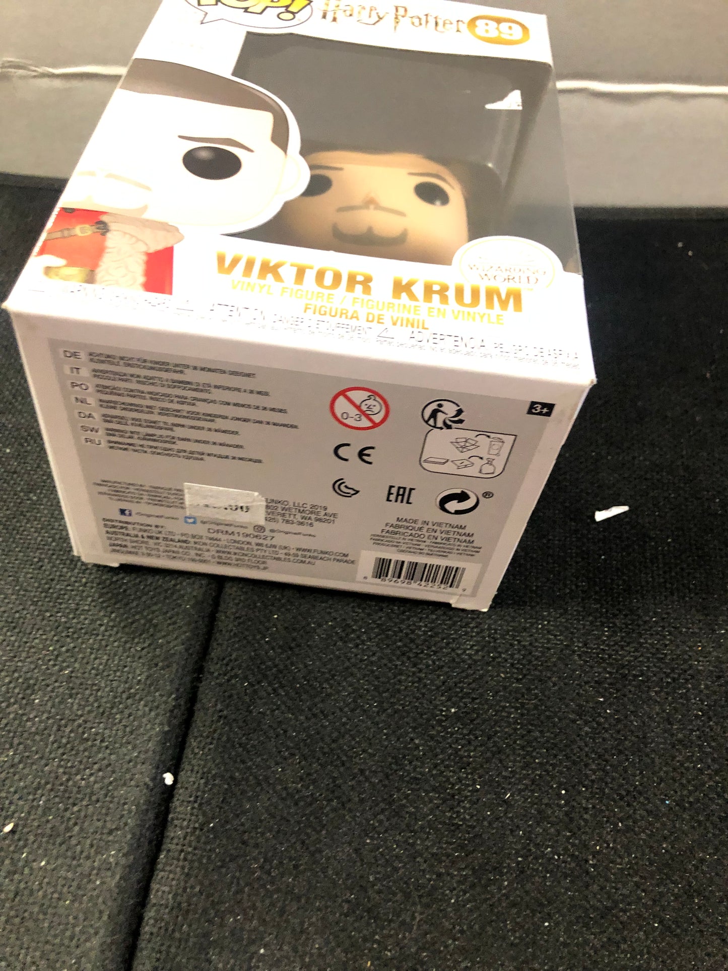 FUNKO POP HARRY POTTER # 89 VIKTOR KRUM GOOD CONDITION