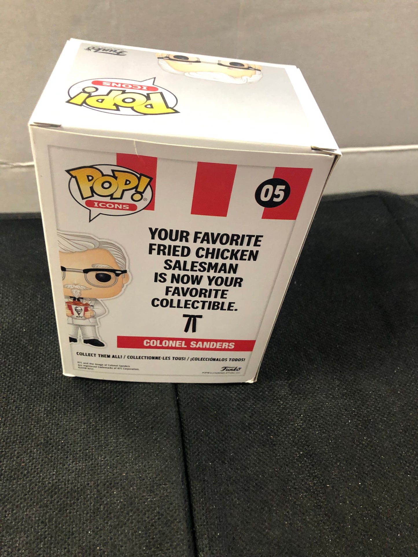 FUNKO POP POP ICONS KFC #05 COLONEL SANDERS GOOD CONDITION