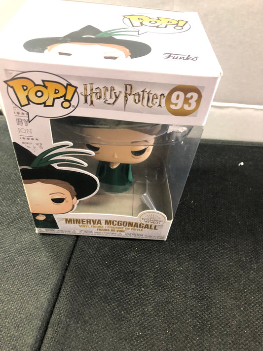 FUNKO POP HARRY POTTER # 93 MINERVA MCGONAGALL GOOD CONDITION