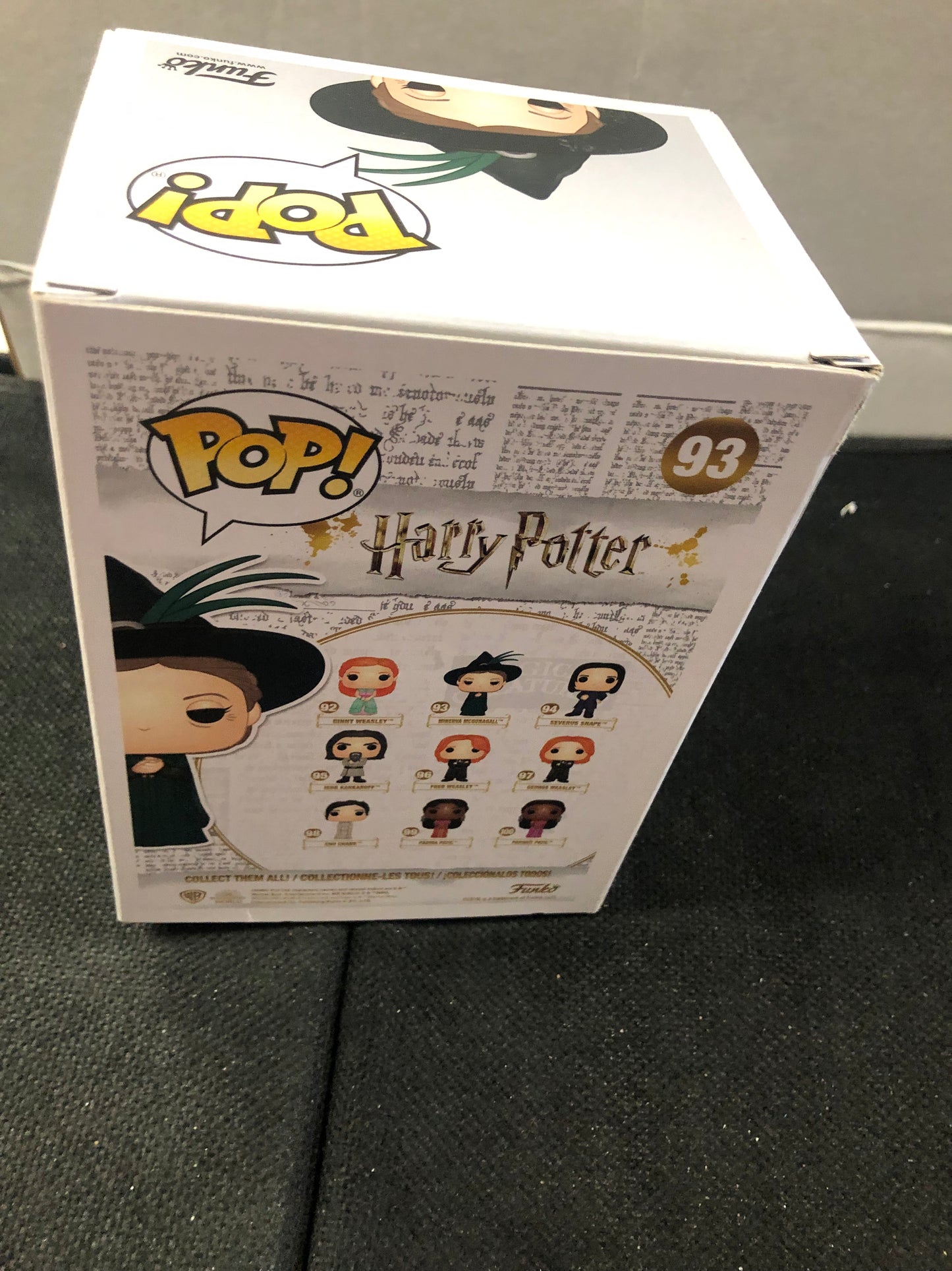 FUNKO POP HARRY POTTER # 93 MINERVA MCGONAGALL GOOD CONDITION