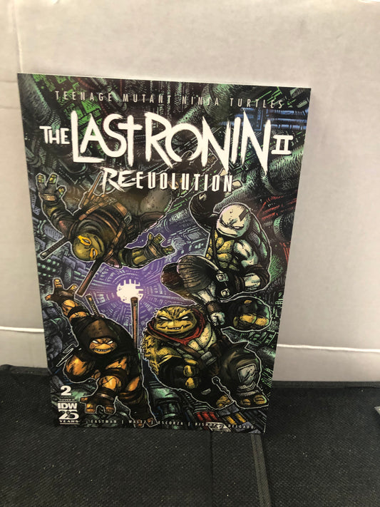 IDW PUBLISHING TEENAGE MUTANT NINJA TURTLES THE LAST RONIN RE-EVOLUTION 2 VARIANT