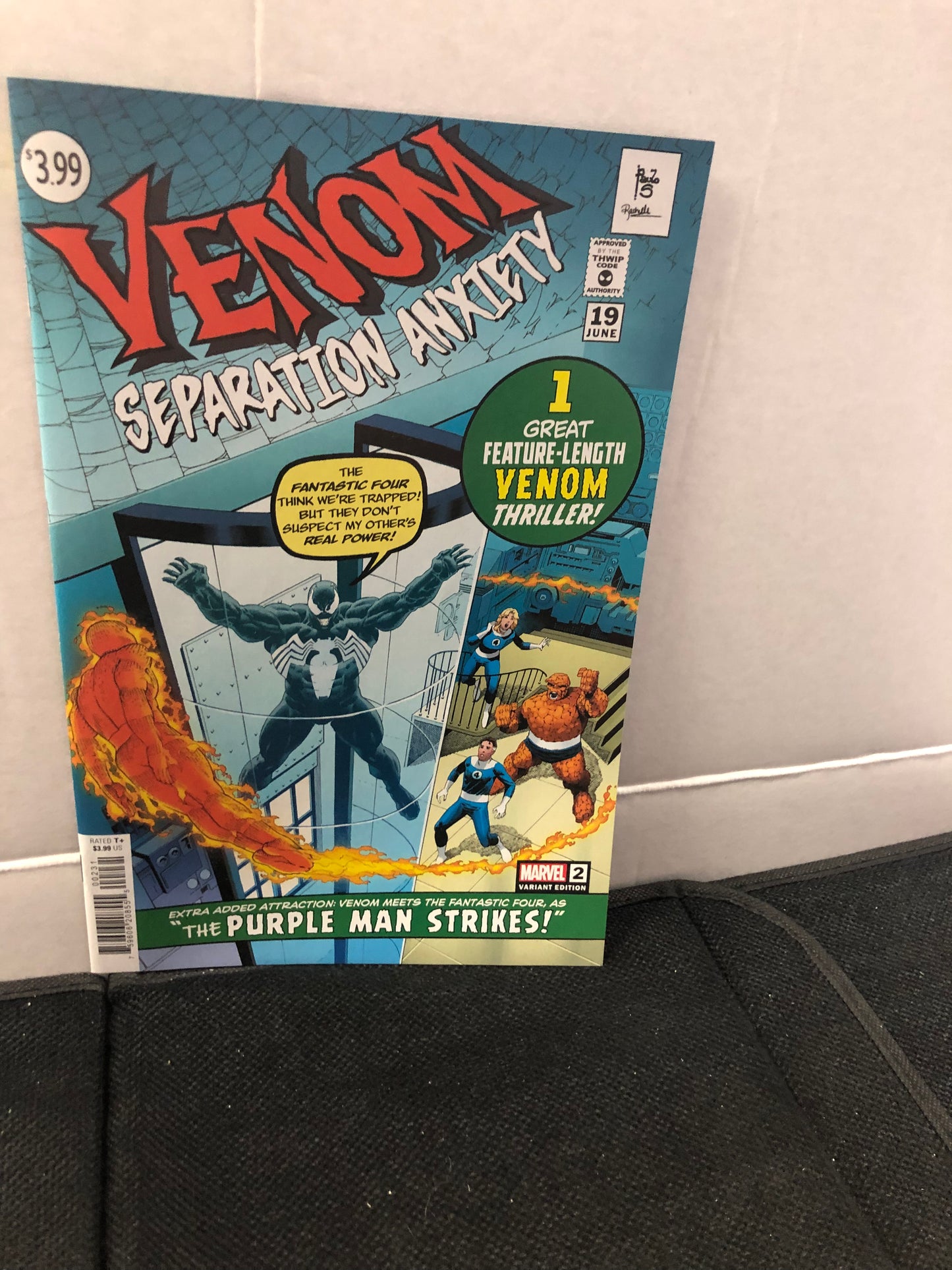 MARVEL COMICS - VENOM SEPARATION ANXIETY #2 (2024 VARIANT ASM #1 HOMAGE!)