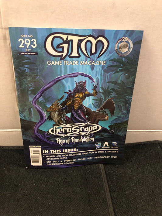 GAME TRADE MAGAZINE GTM 293 JULY 2024